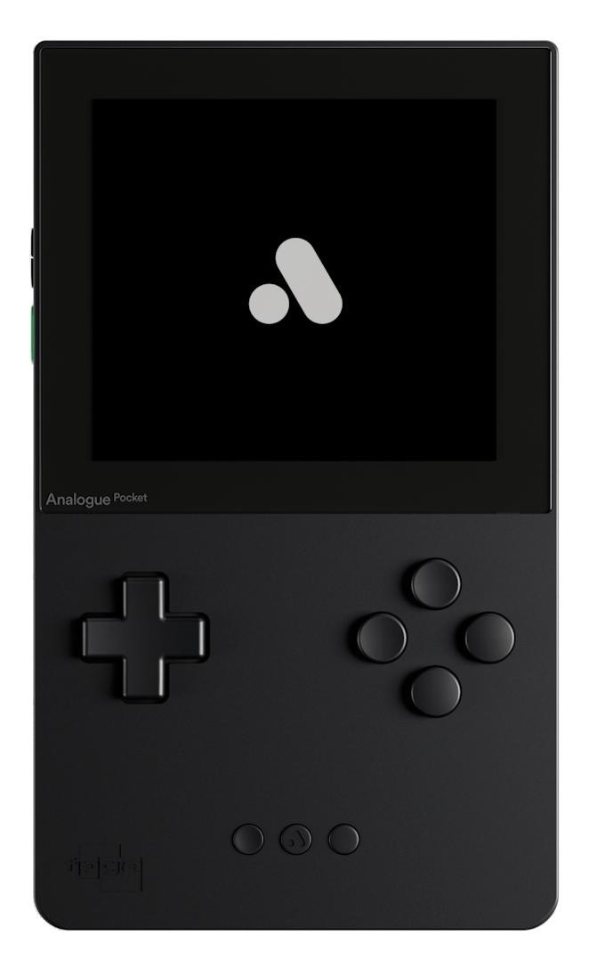 Analogue Pocket Handheld Console [black] AP-C01-SE [mint]