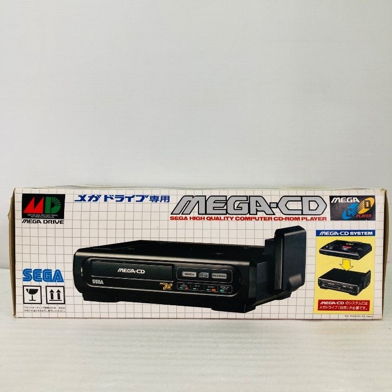 Sega Mega Drive Mega CD HAA-2910 Home Game Console Unconfirmed Near Mint