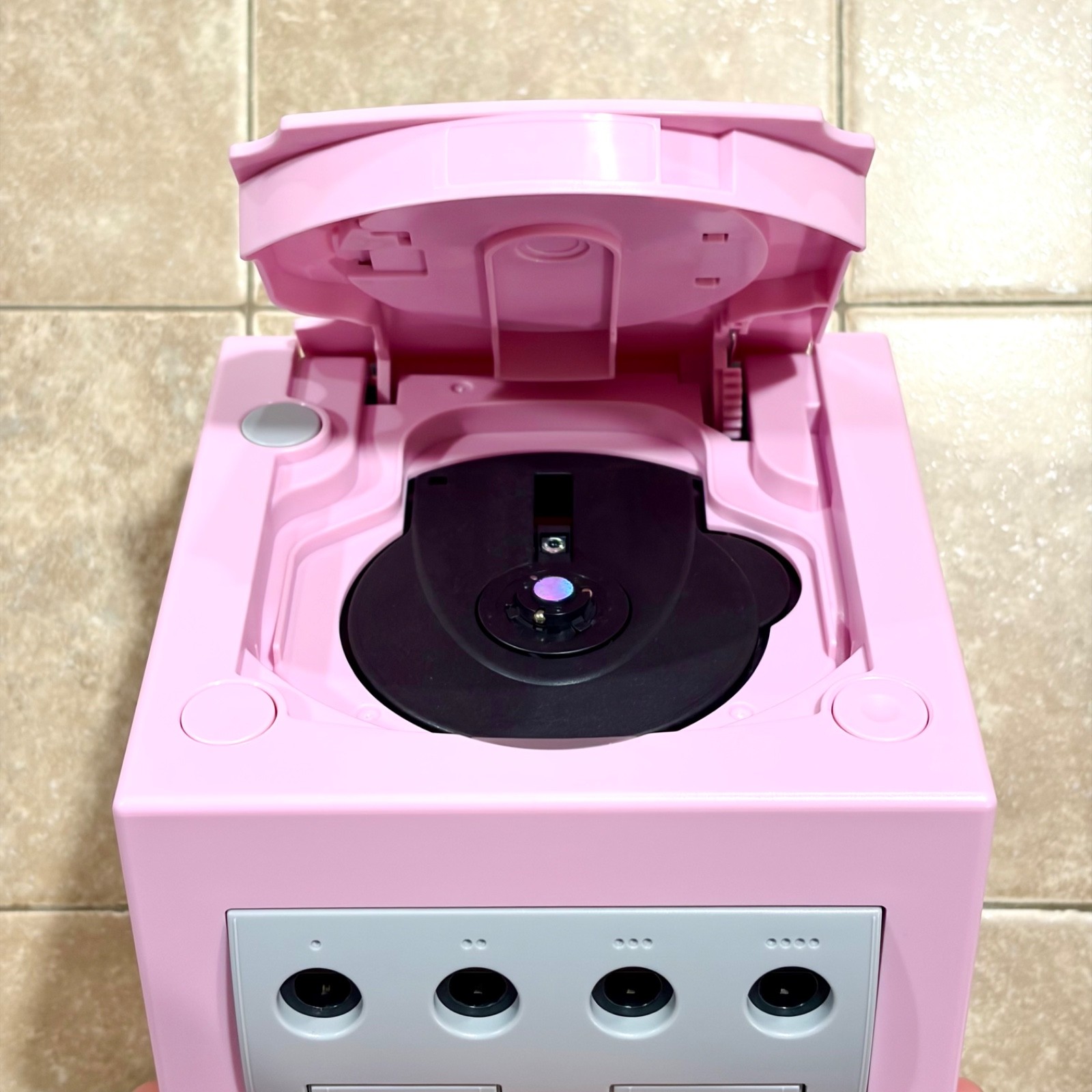PINK Nintendo GameCube Console + Game Boy Player REGION FREE x2 Controllers 001