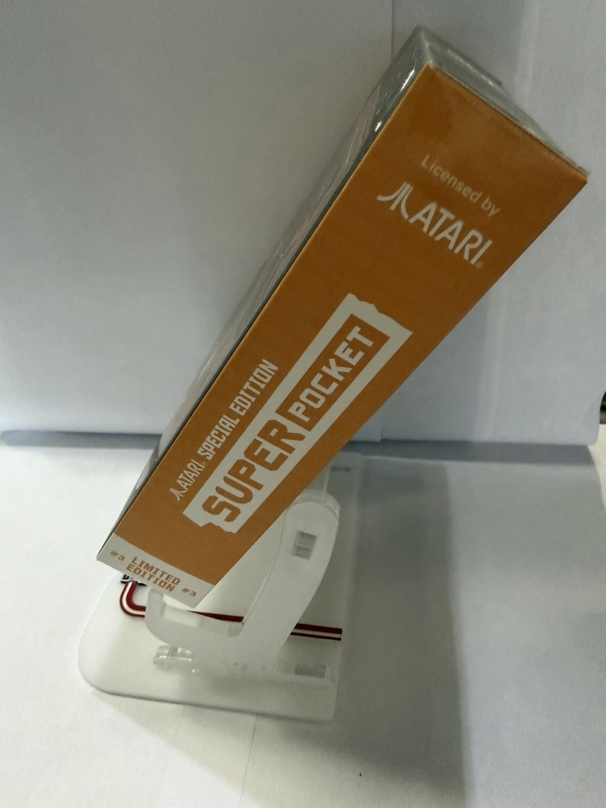 Hyper Mega Tech Limited Edition Atari Super Pocket (Evercade) New Sealed!