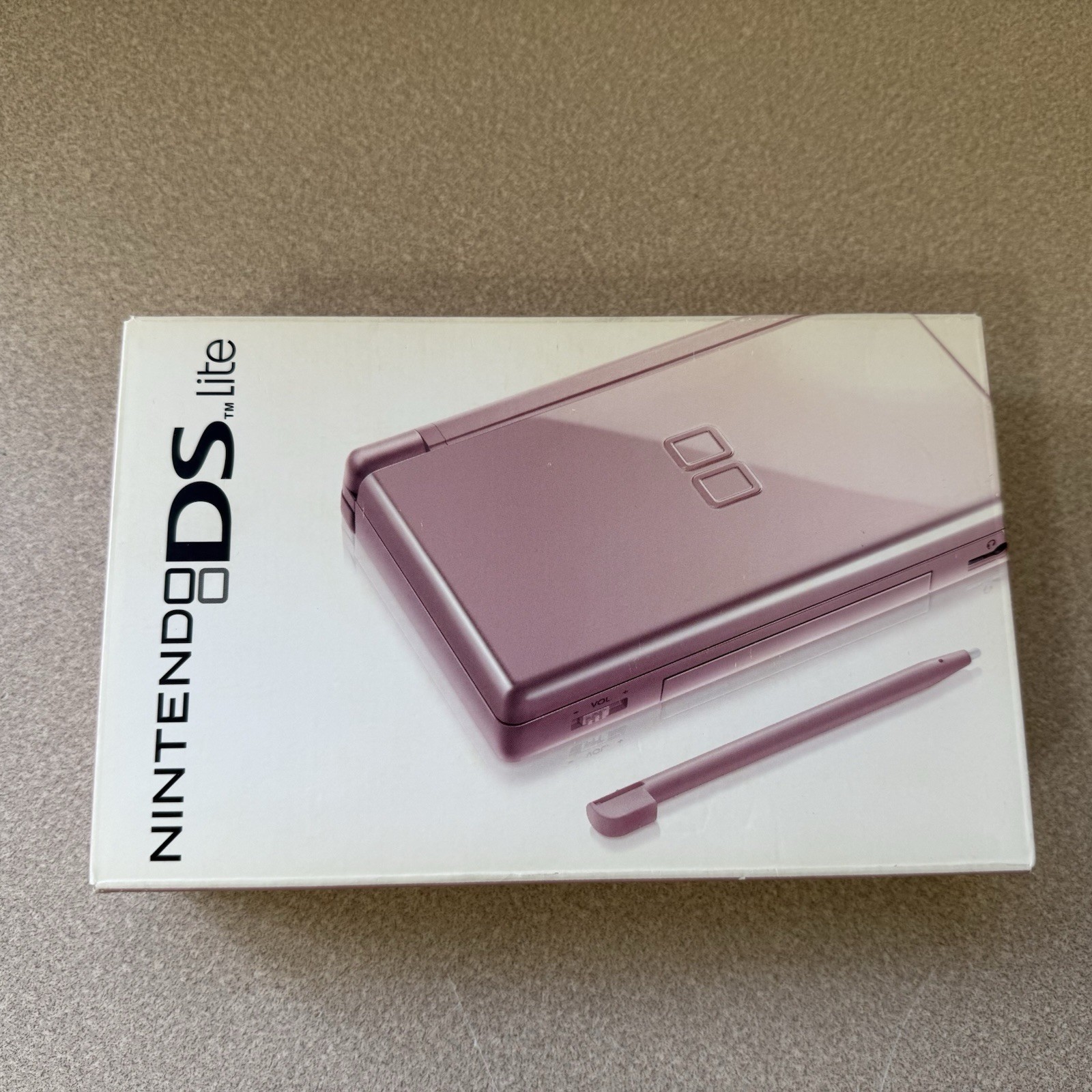 Brand New Factory Sealed Nintendo Metallic Rose Pink DS Lite Console USA