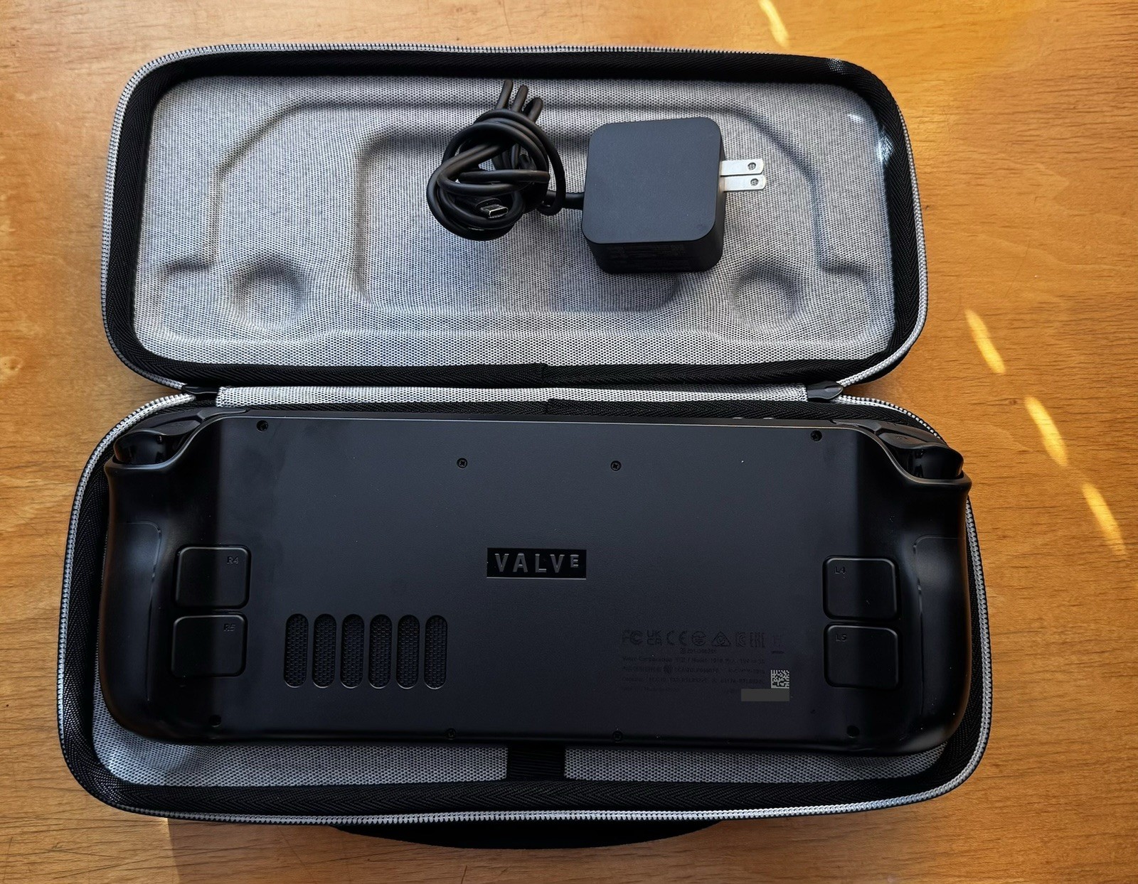 Valve Steam deck 512GB Console w/ JSAUX Case & Transparent Front Cover