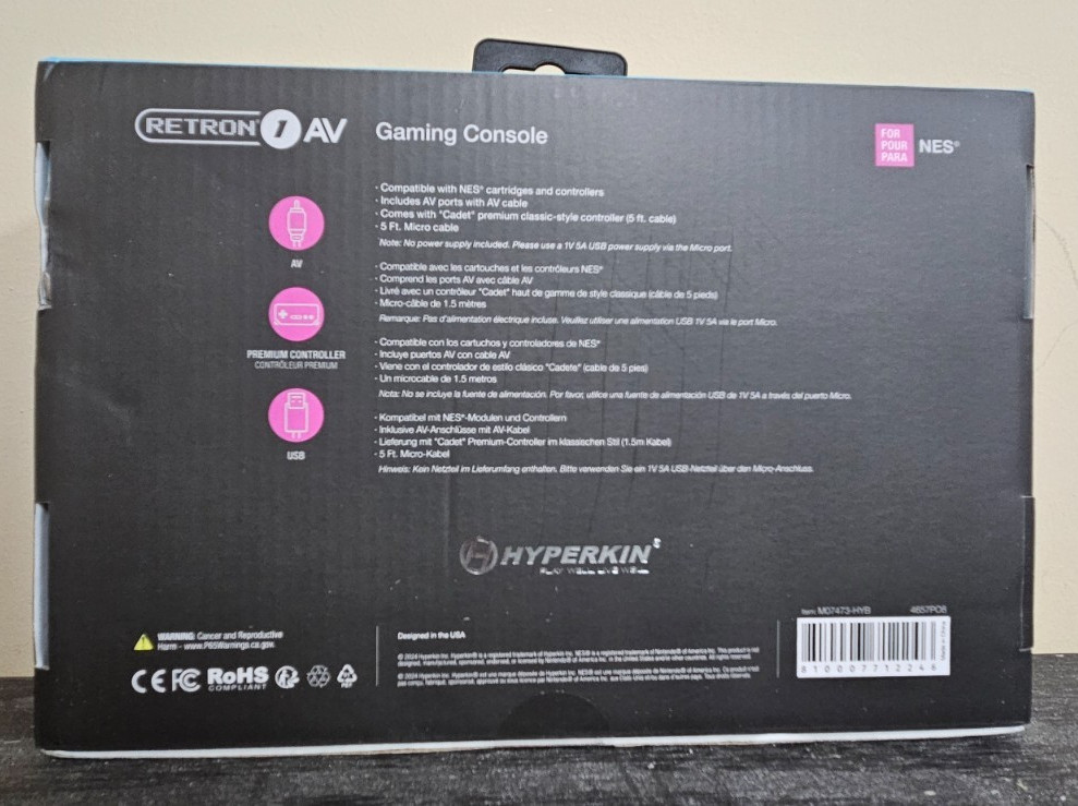 Hyperkin RetroN 1 AV Gaming Console for Nintendo NES Games – Hyper Beach