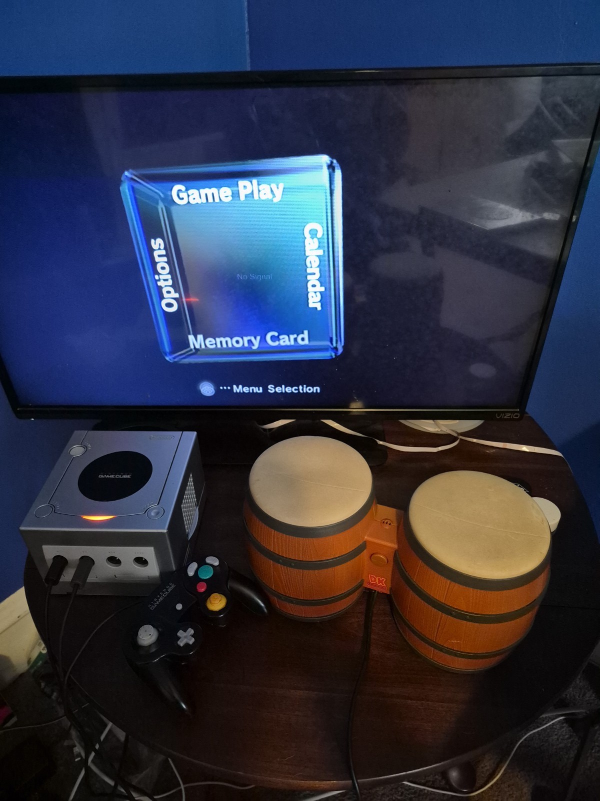 Nintendo GameCube DOL-101(USA) Silver Bundle w/ Controller, Power & AV Cables