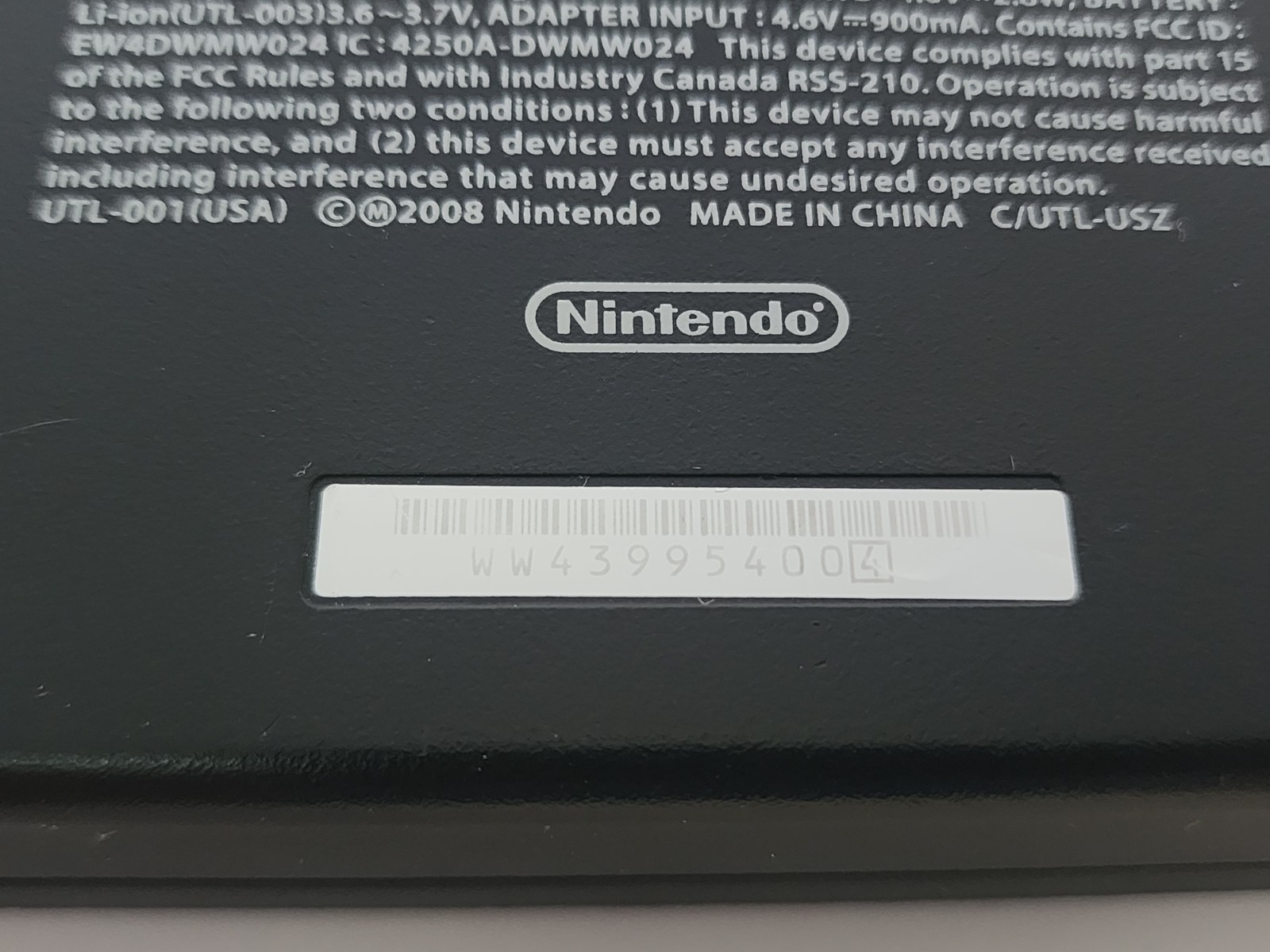 Nintendo DSi XL Handheld System Midnight Blue For Parts/Repair