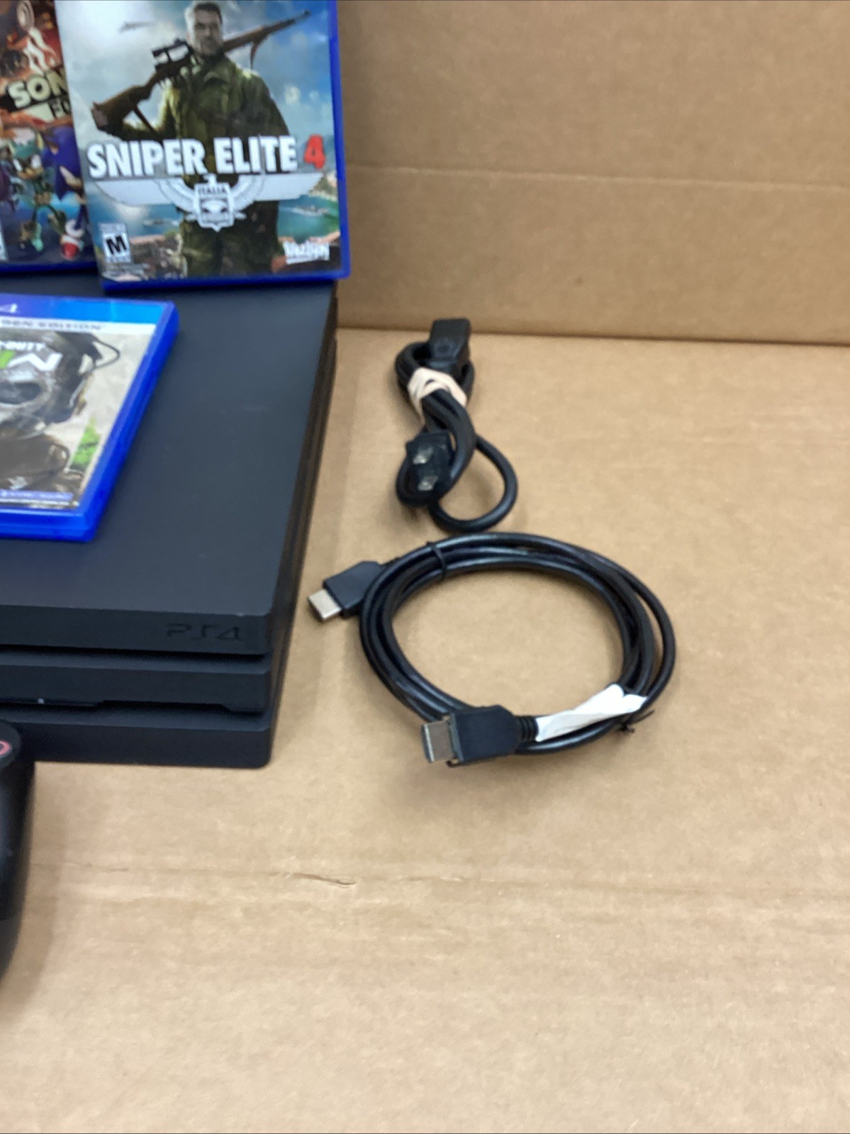 Sony PlayStation 4 PS4 Pro (Sony PlayStation 4 2019) Console Bundle 1TB