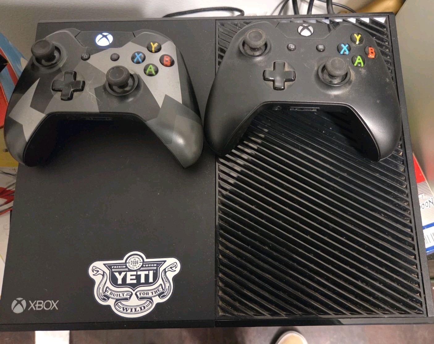 Xbox One Console 500GB System Bundle Lot With 2 Controllers & 10 Games – TESTED