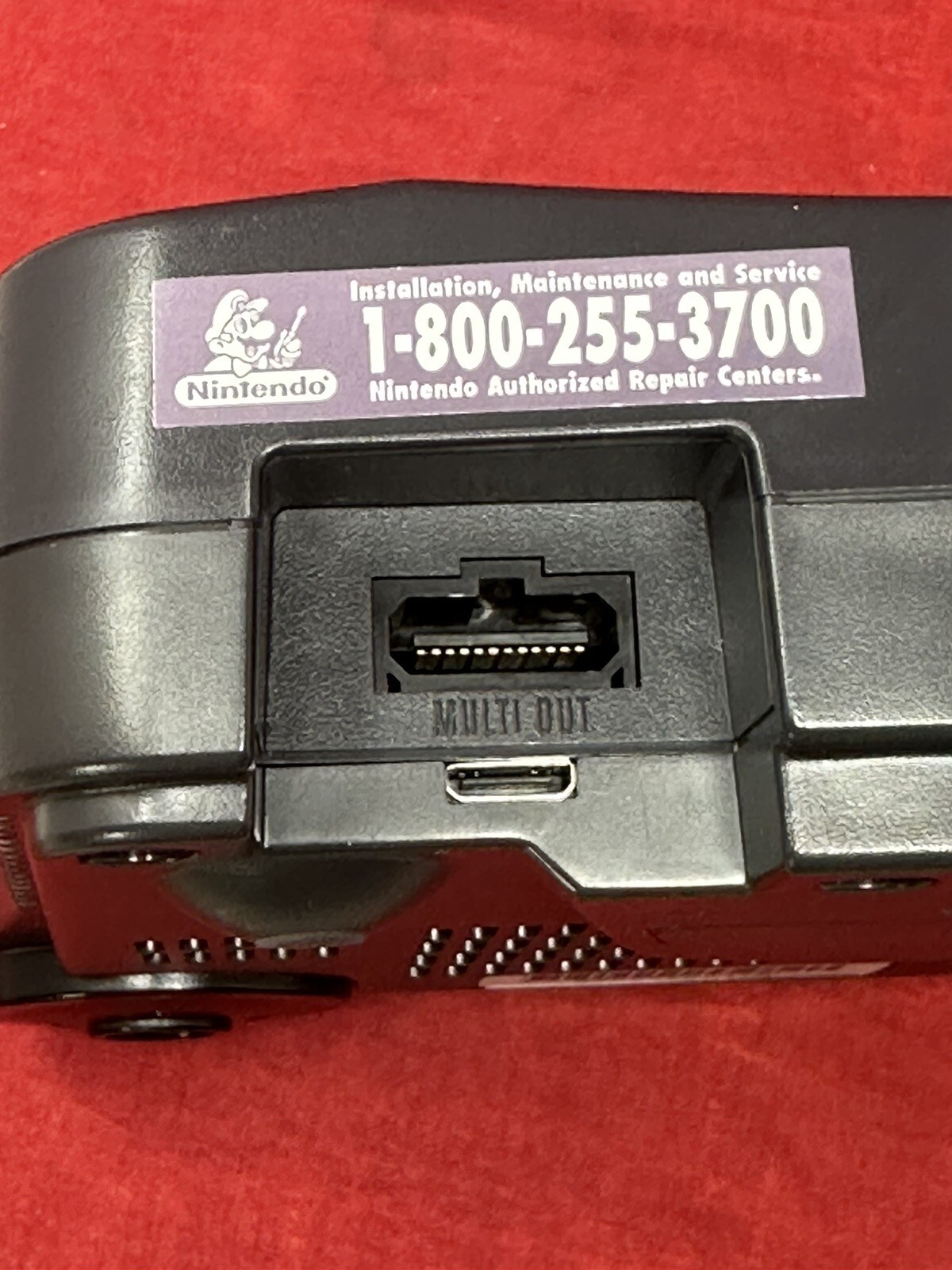 HDMI CONVERTED NINTENDO 64 VIDEO GAME CONSOLE ATOMIC PURPLE COLOR IN BOX