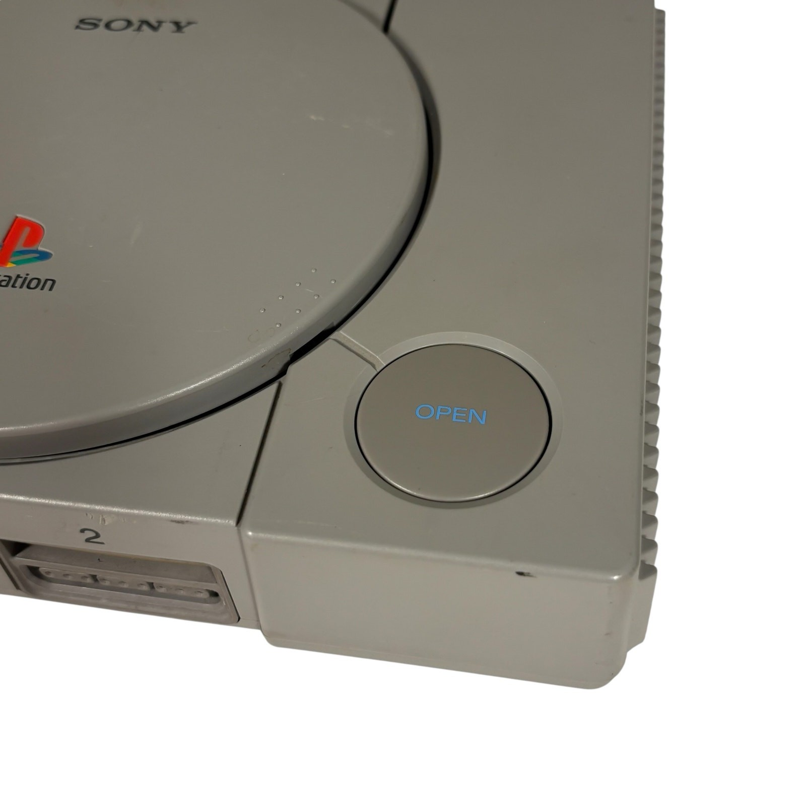 Sony Playstation 1 PS1 Game Console 3 Remotes Cables Game Enhancer TESTED WORKS