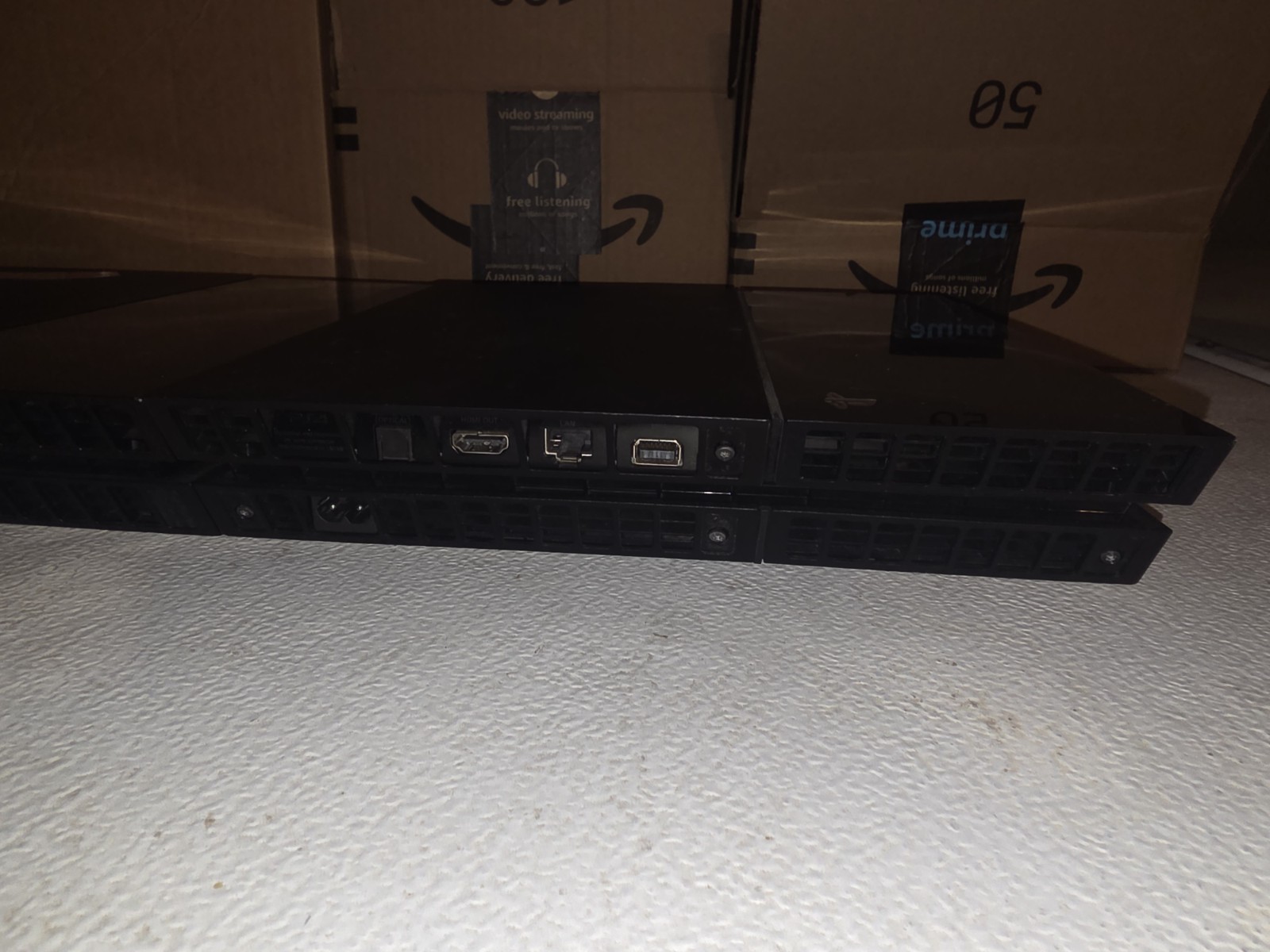 2x Sony PlayStation 4 CUH-1115A Black PS4 Console Only (Not Working for Parts)