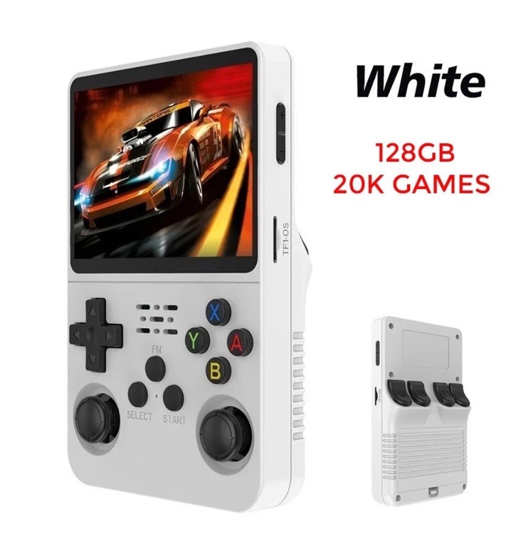R36S R40S PRO Handheld Video Game Console 30000 Games 3.5 Inch Screen