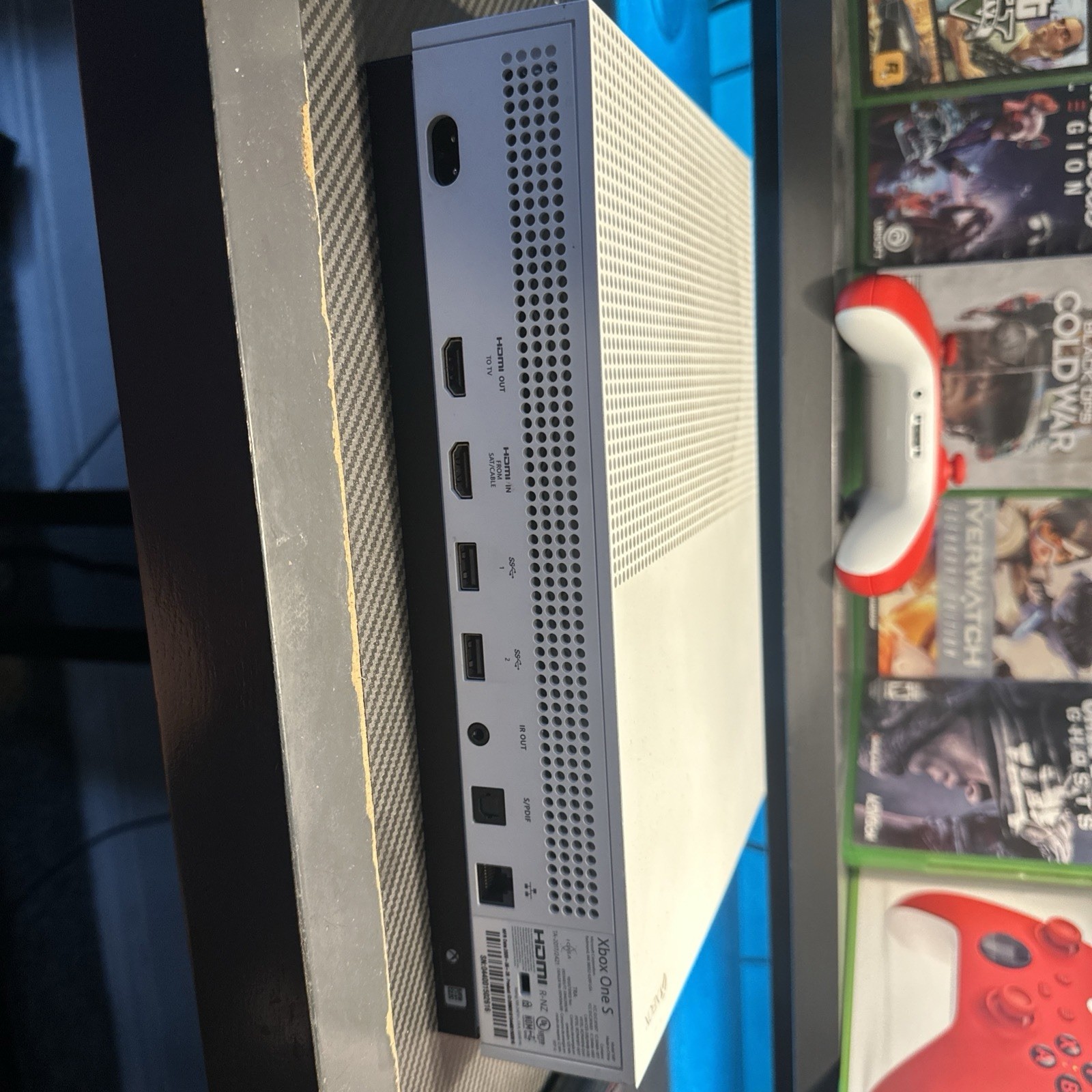 Microsoft Xbox One S 1TB Console w/ Accessories 4K UHD Blu-ray-12 month Warranty