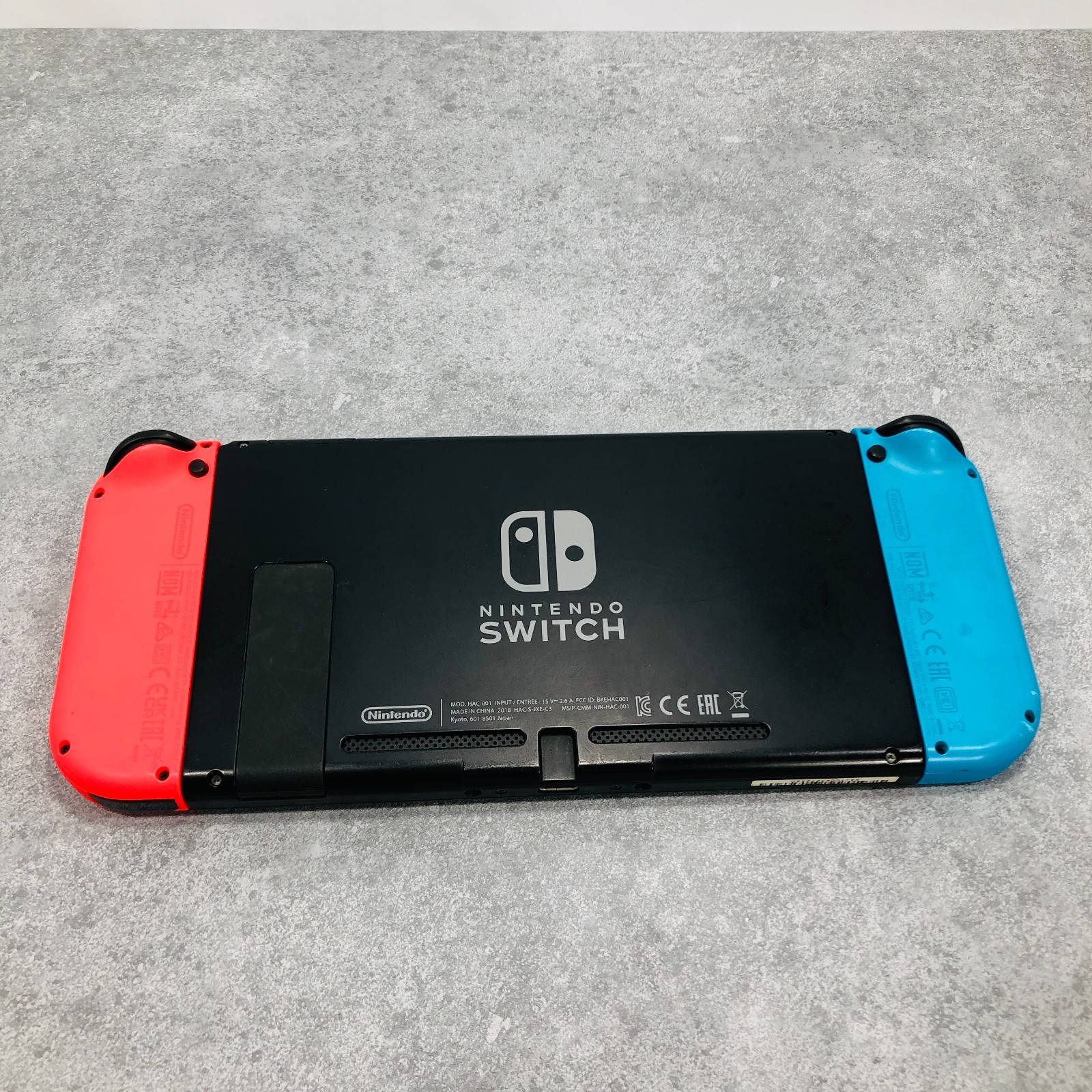 [EX+3] Nintendo Switch V1 Hac-001 2018 Console Region Free red Blue 26-06-51