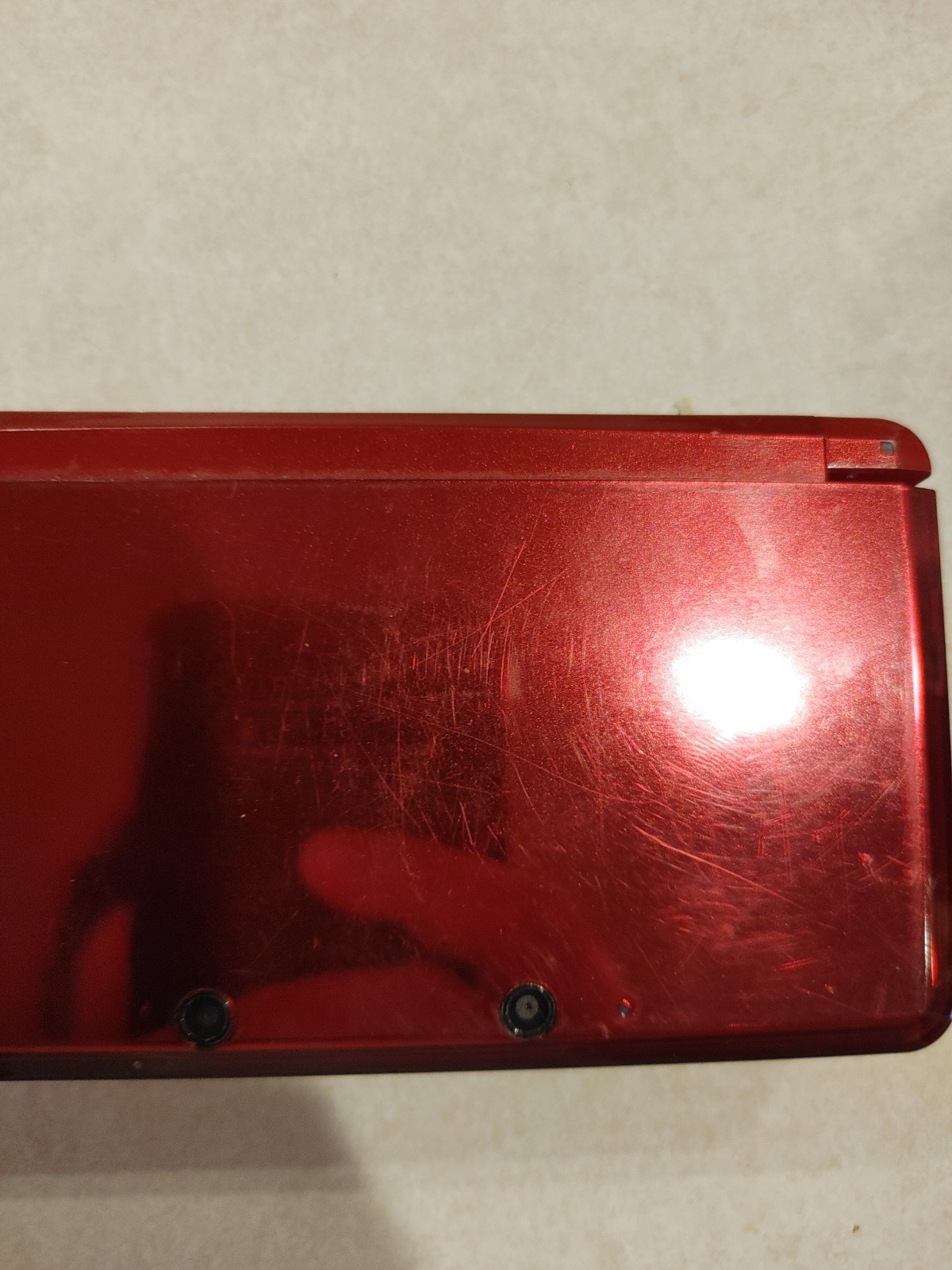 Nintendo 3DS Red Handheld System Console