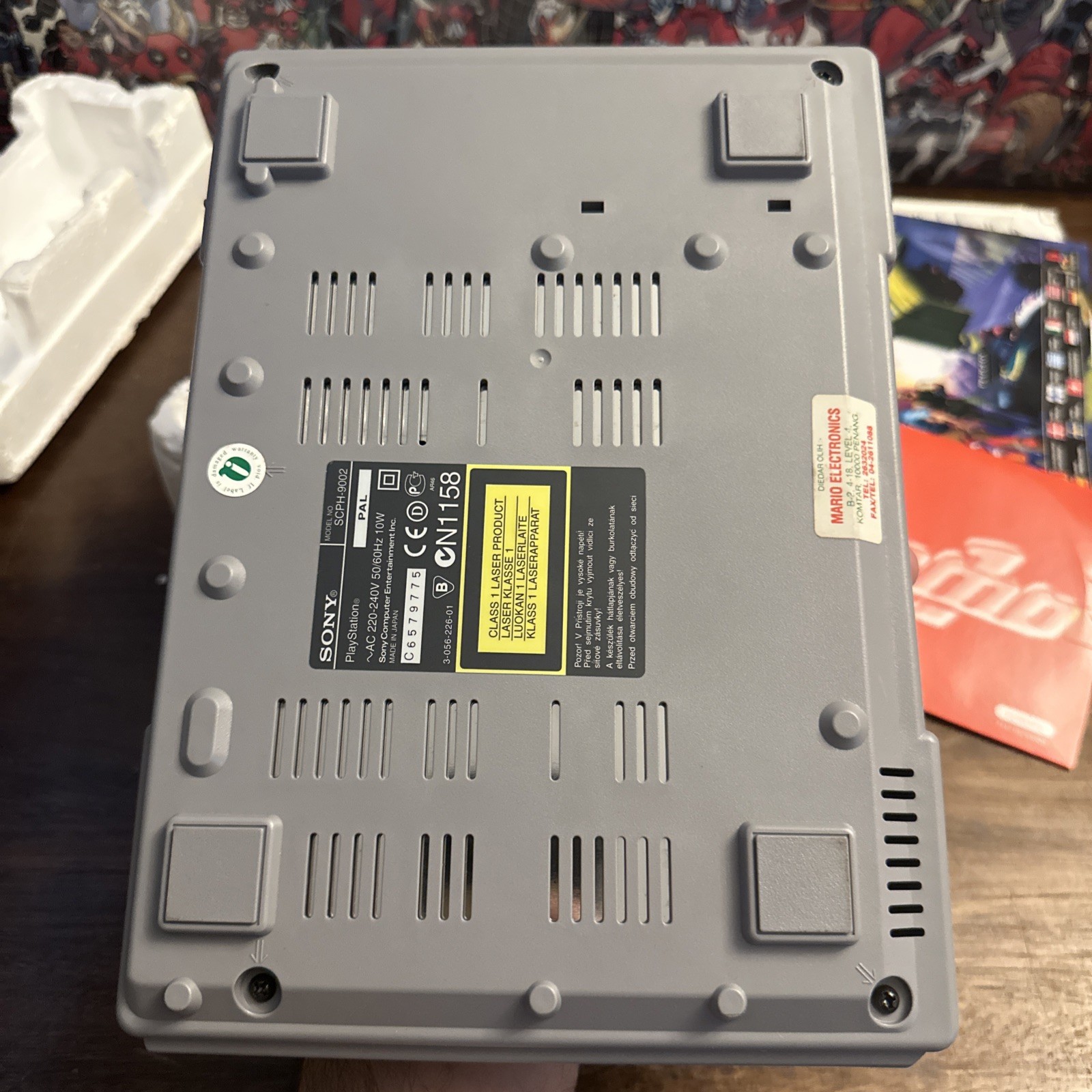 Sony PlayStation 1 Dual Shock SCPH-7001 PS1 (PAL) Complete W Demo – Authentic