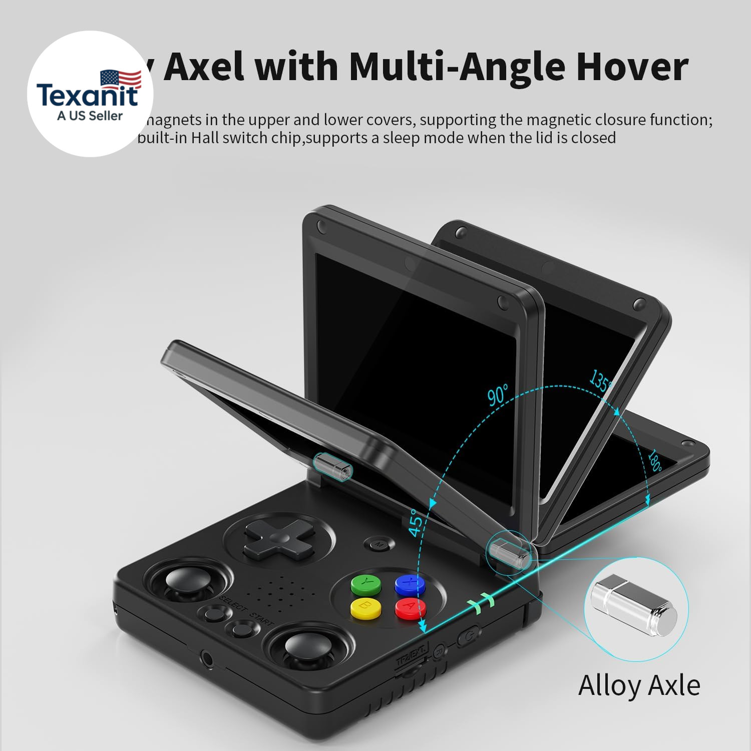 RG34XXSP Retro Handheld Game Console Linux 3.4» IPS Screen 720*480 Built-In 64G
