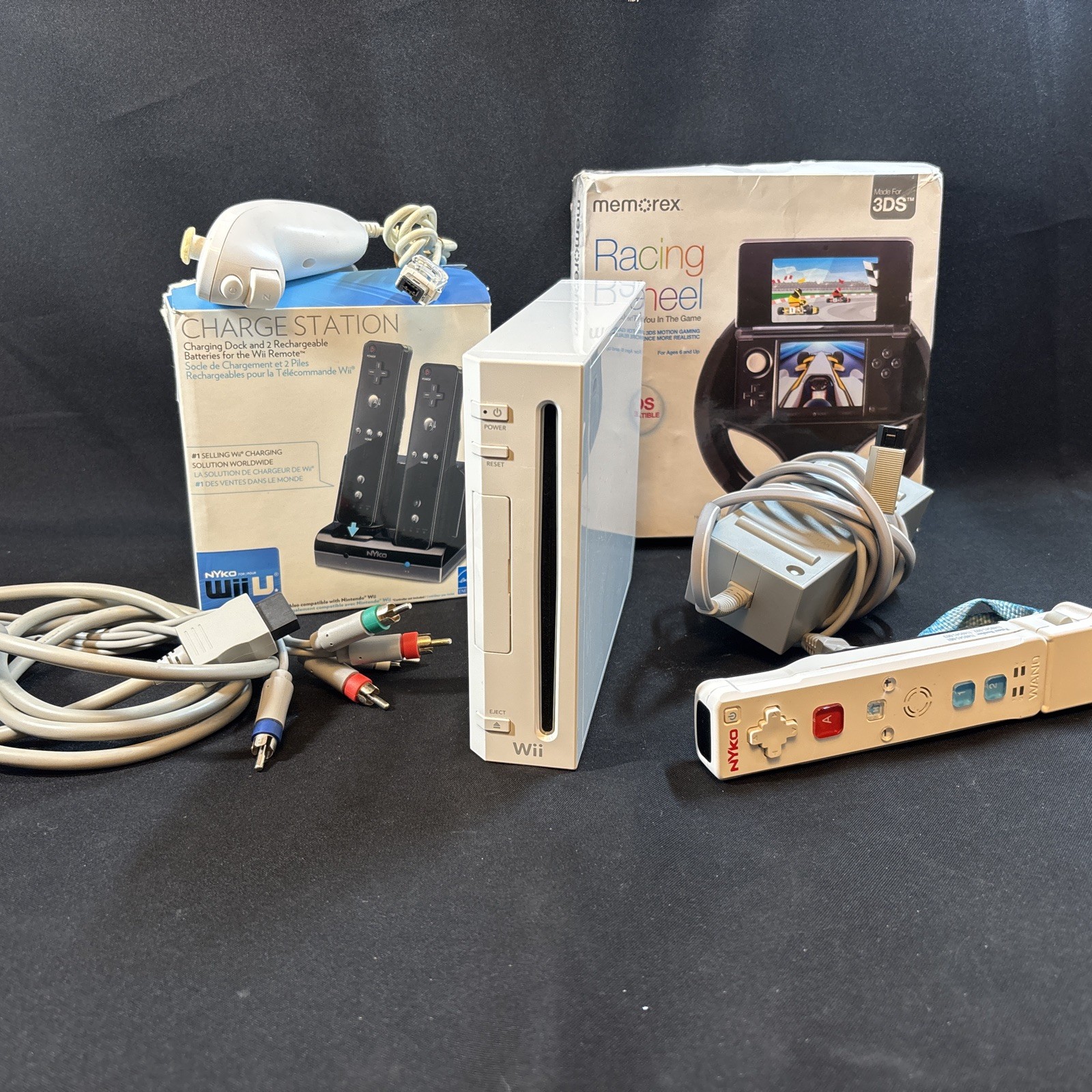 Nintendo Wii RVL-001 512 MB Home Console – White SEE DETAILS