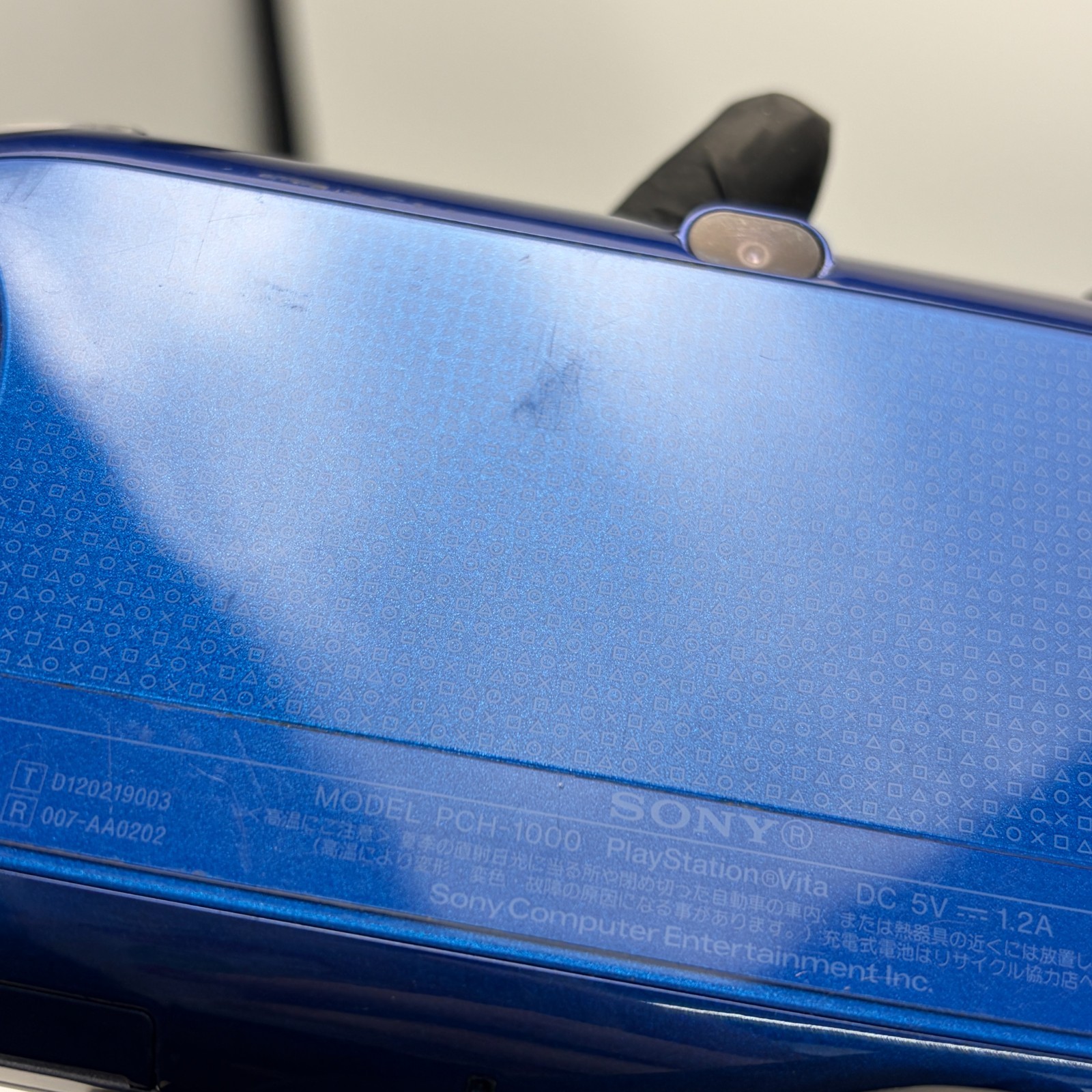 PS Vita PCH-1000 Sony PlayStation Sapphire Blue Console Only Region Free 462