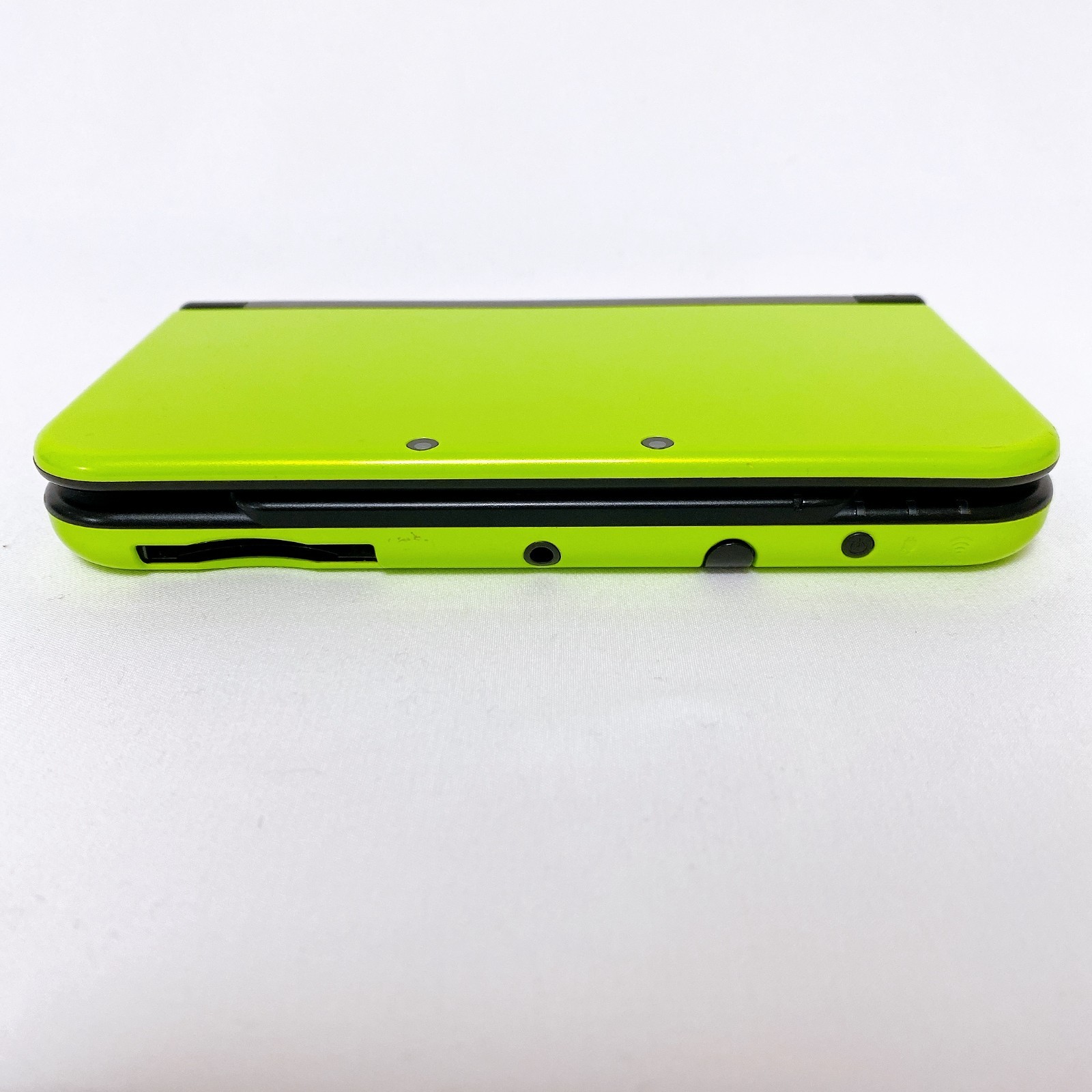 【Top IPS】New Nintendo 3DS XL LL Lime Black Console Japan Tested Working Rank S