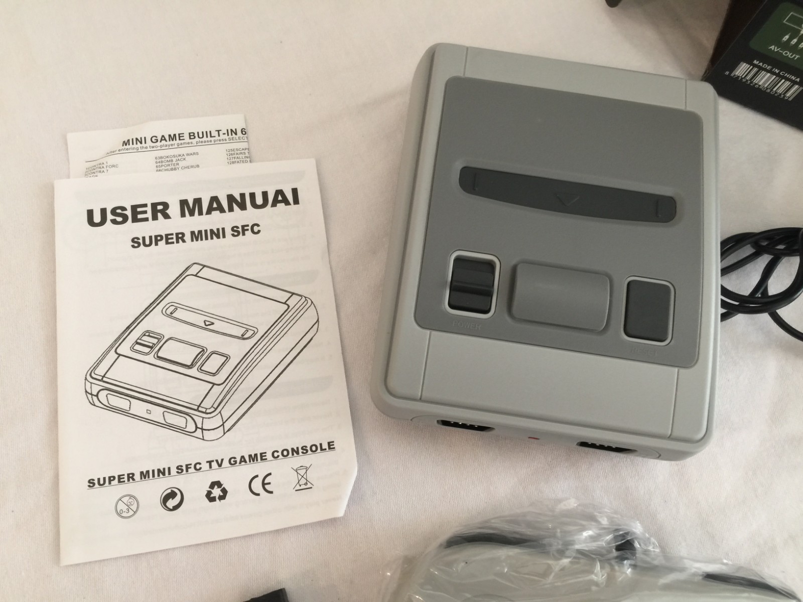 CLASSIC MINI TV GAME SUPER MINI SFC ENTERTAINMENT SYSTEM- NEW IN BOX