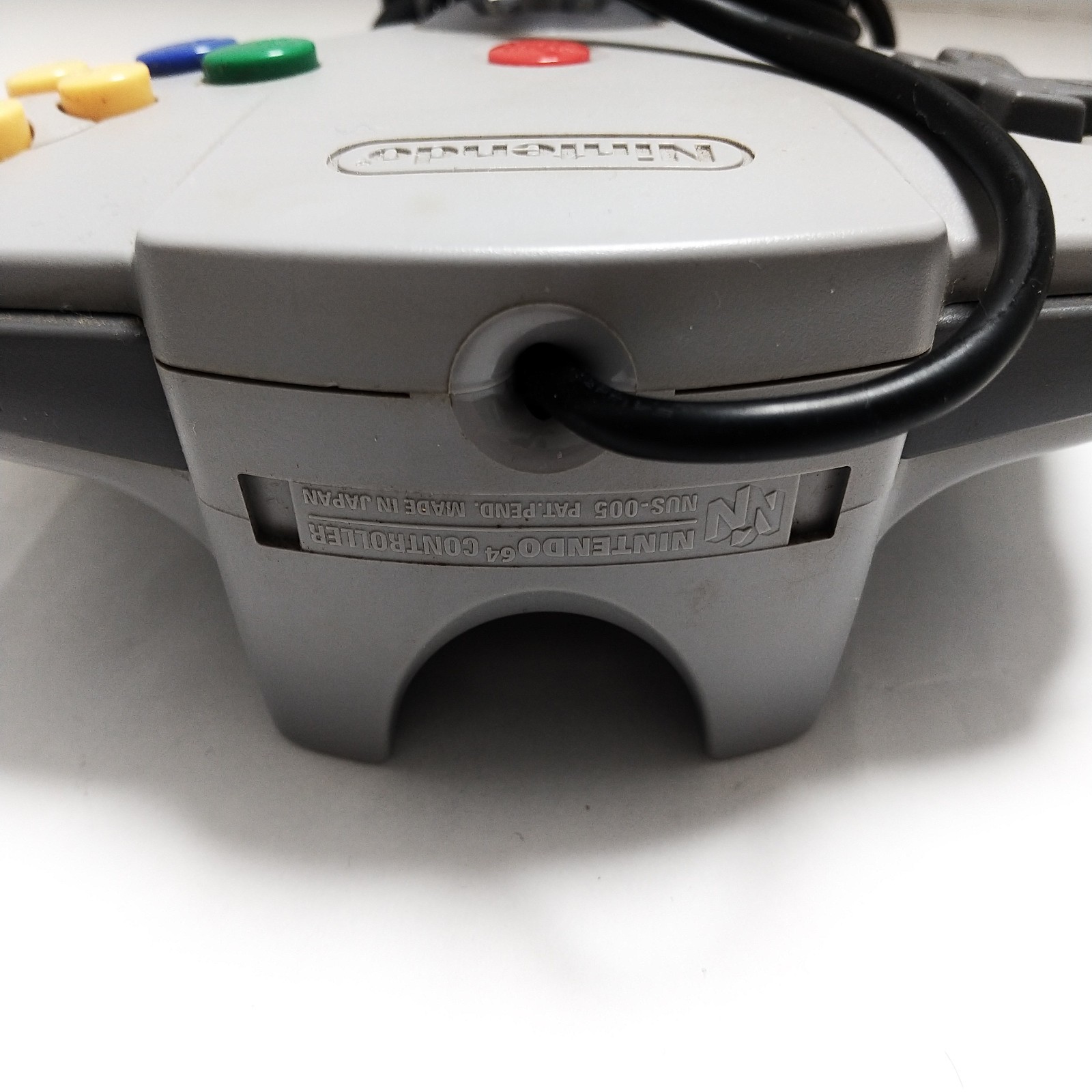Nintendo 64 N64 Console Black Japan NUS-001 w/box,manual,Cables Working