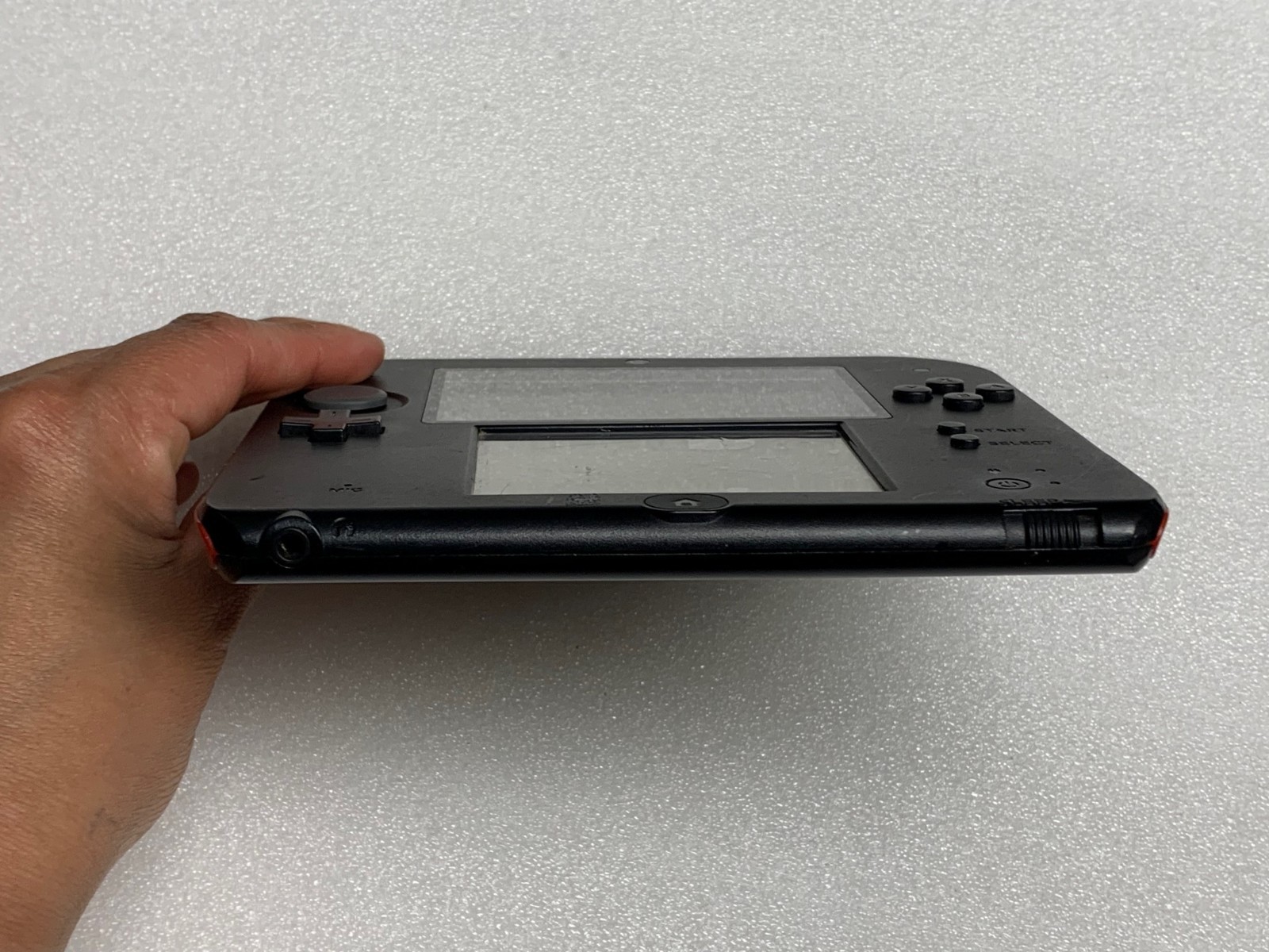Nintendo 2DS Black & Red Handheld Video Game Console System FTR -001