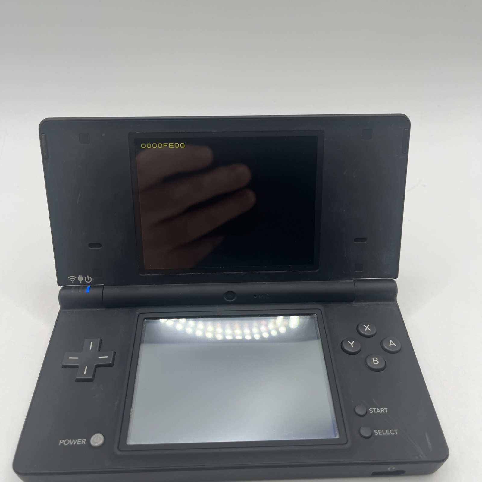 Nintendo DSi Matte Black Handheld Game Console System TWL-001 Error 0000FE00
