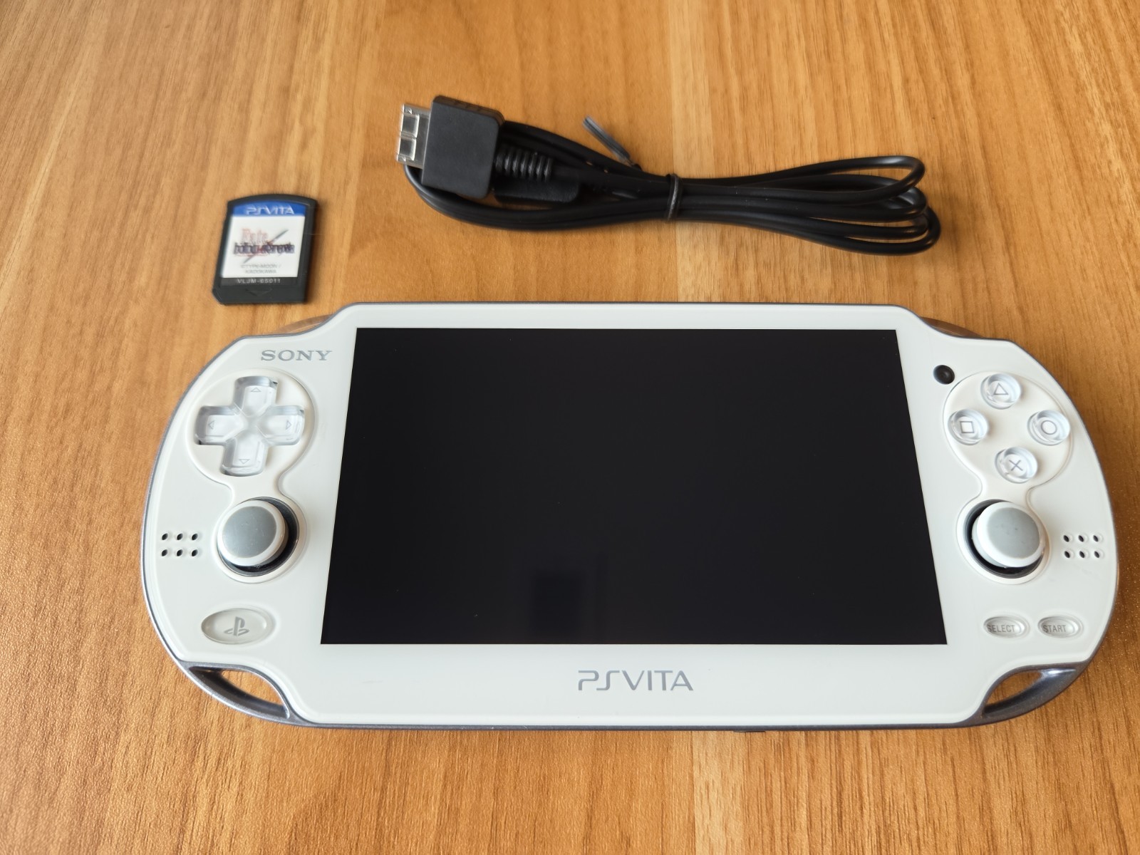 SONY PS Vita PCH-1000 Crystal white W/ Charger