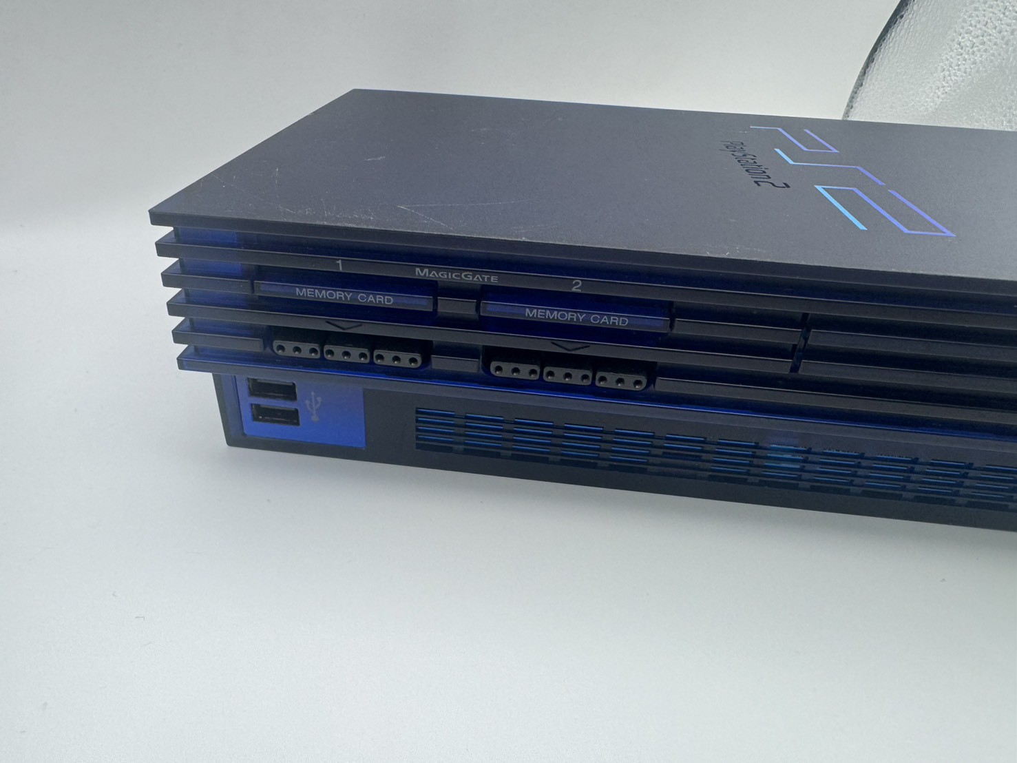 Sony PlayStation 2 PS2 SCPH-50000 MB/NH Midnight Blue Console Japan Tested 15+
