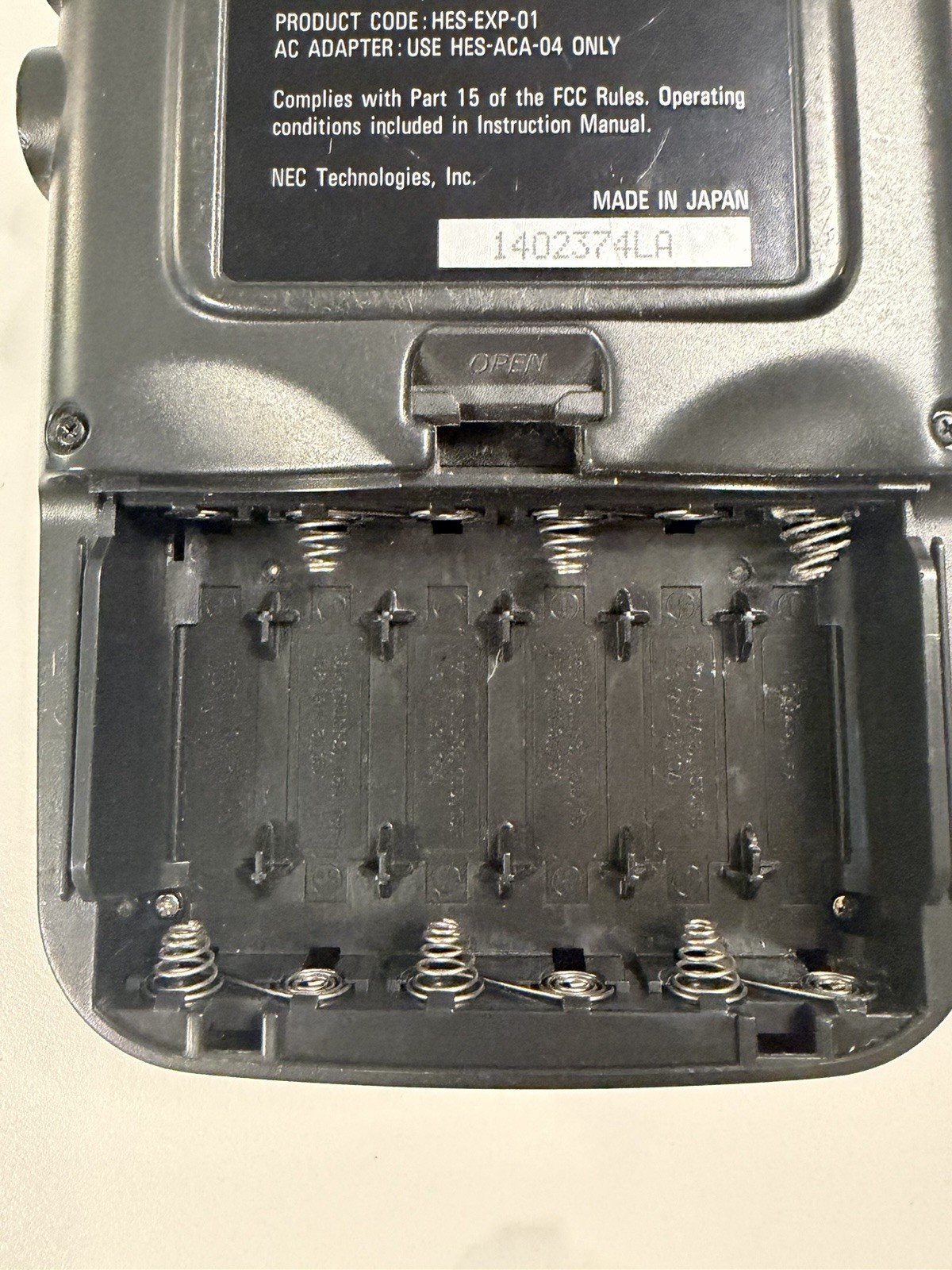 TurboExpress Launch Edition Black Handheld System Read Description