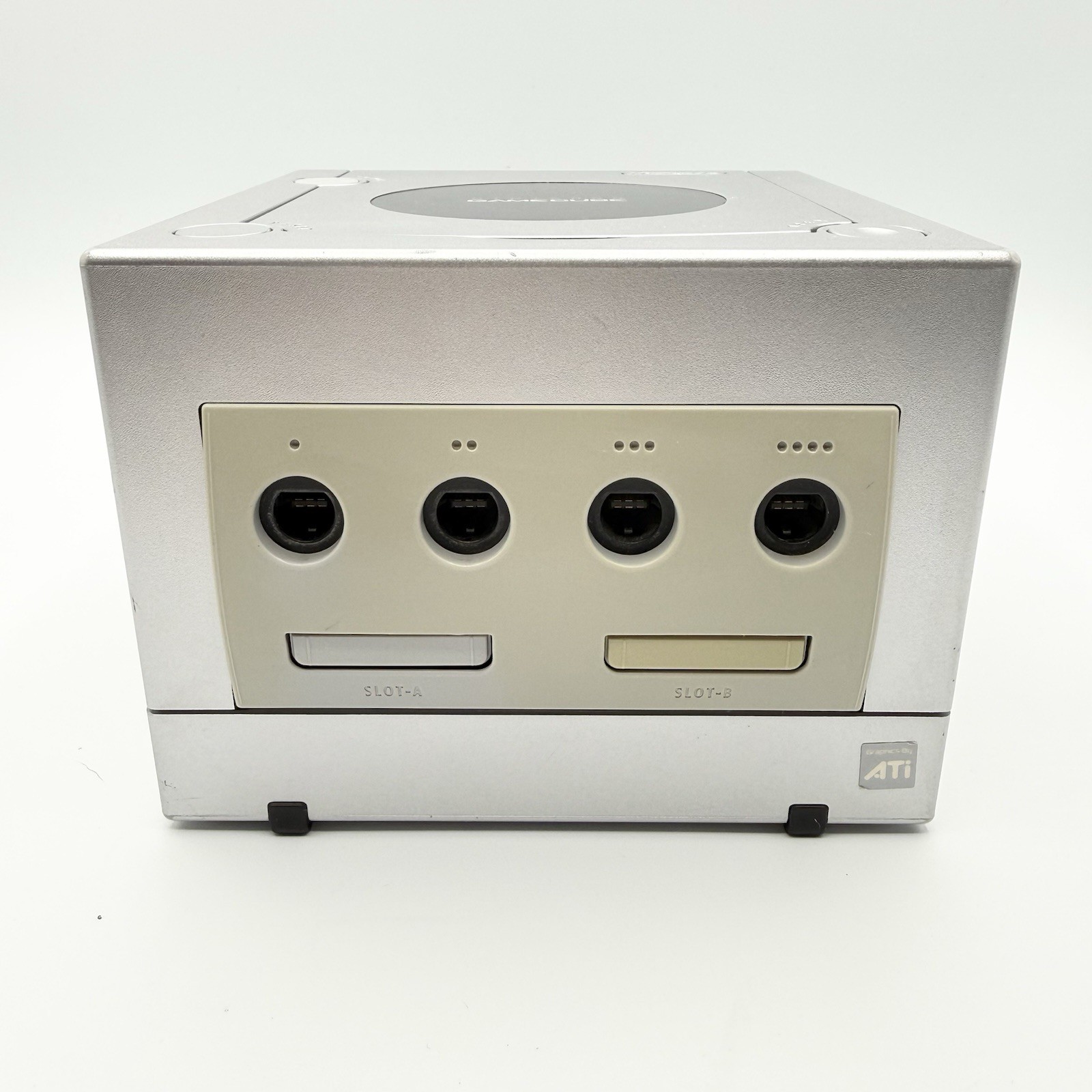Nintendo GameCube DOL-101 Silver Console Bundle Controllers Cords Tested *READ*