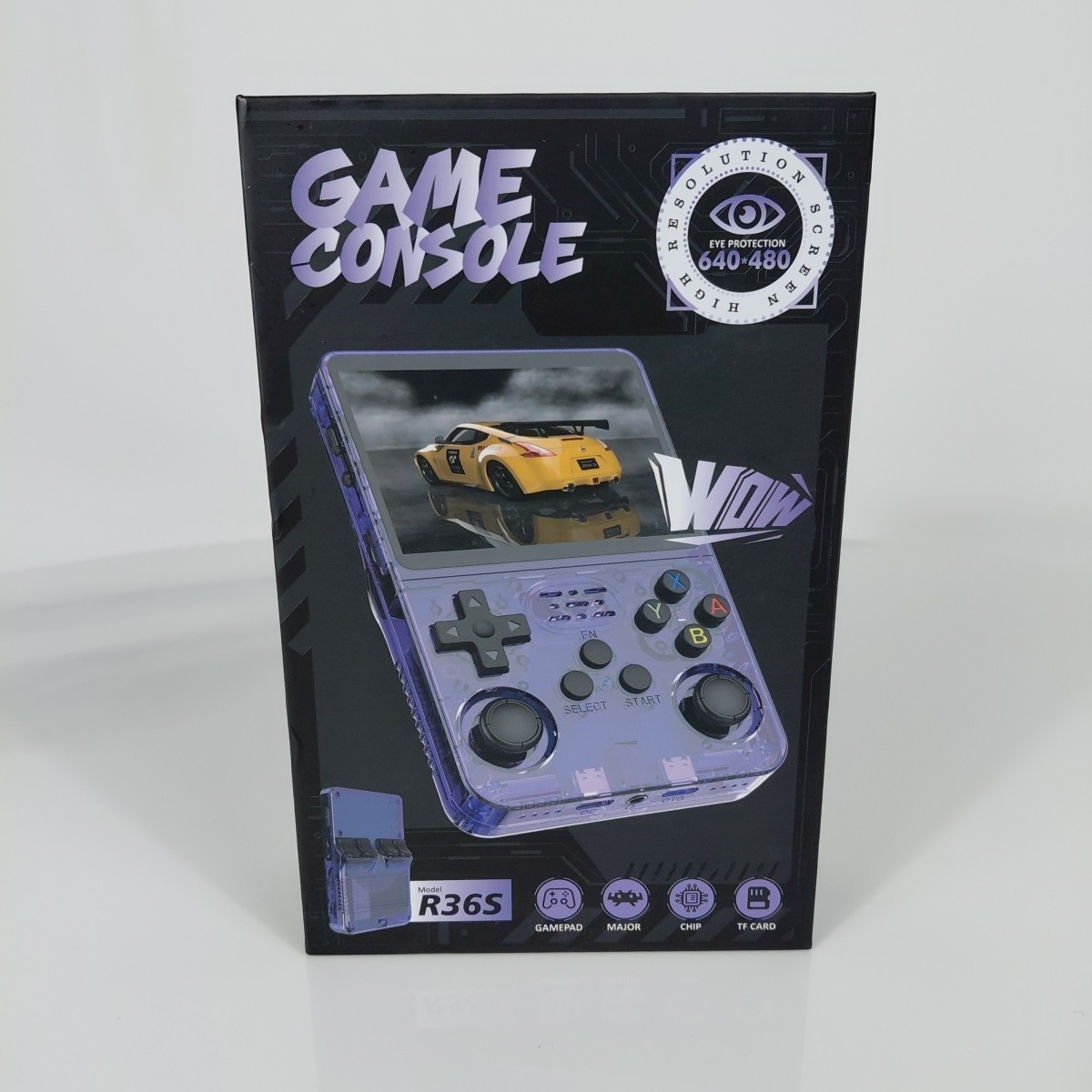 R36S Retro Handheld Game Console New No SD Card Portable Emulator System