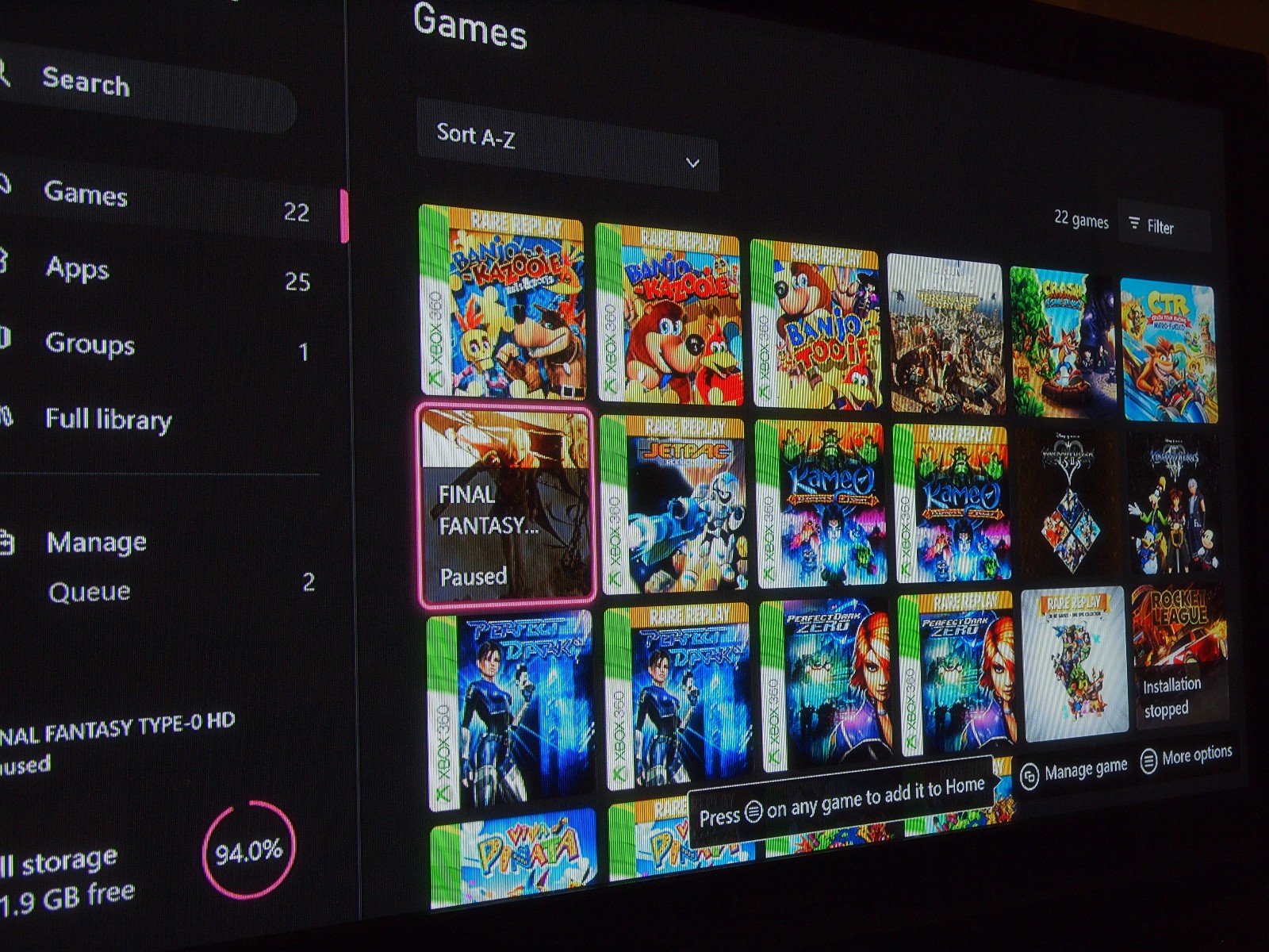 Microsoft Xbox One 1540 500GB Home Console Black