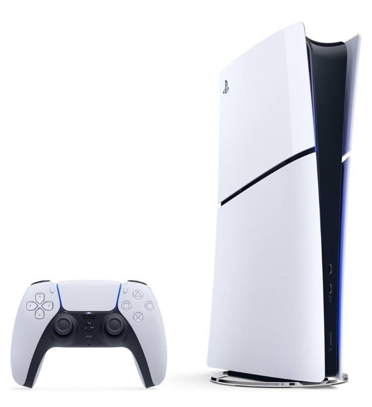 PS5 Slim Console Digital Edition-White