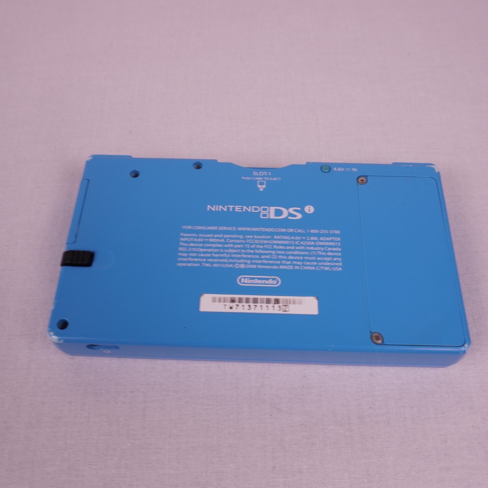 Nintendo DSi Teal Blue Bundle W/ Stylus Tested & Working