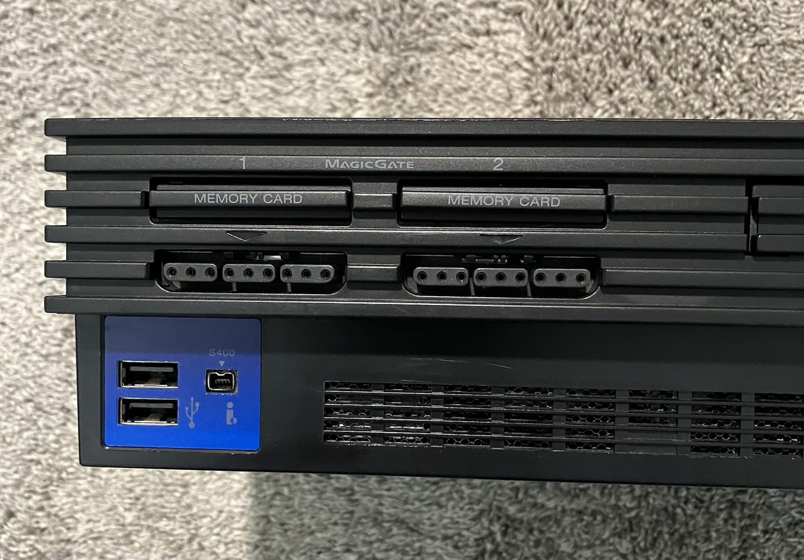 Sony PlayStation 2 PS2 Fat Console SCPH-39001 Bundle Controller + Memory Card