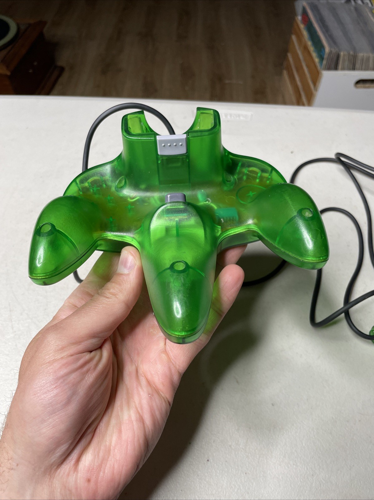 Nintendo 64 Funtatsic Jungle Green Console Tested Working W Controller Expansion