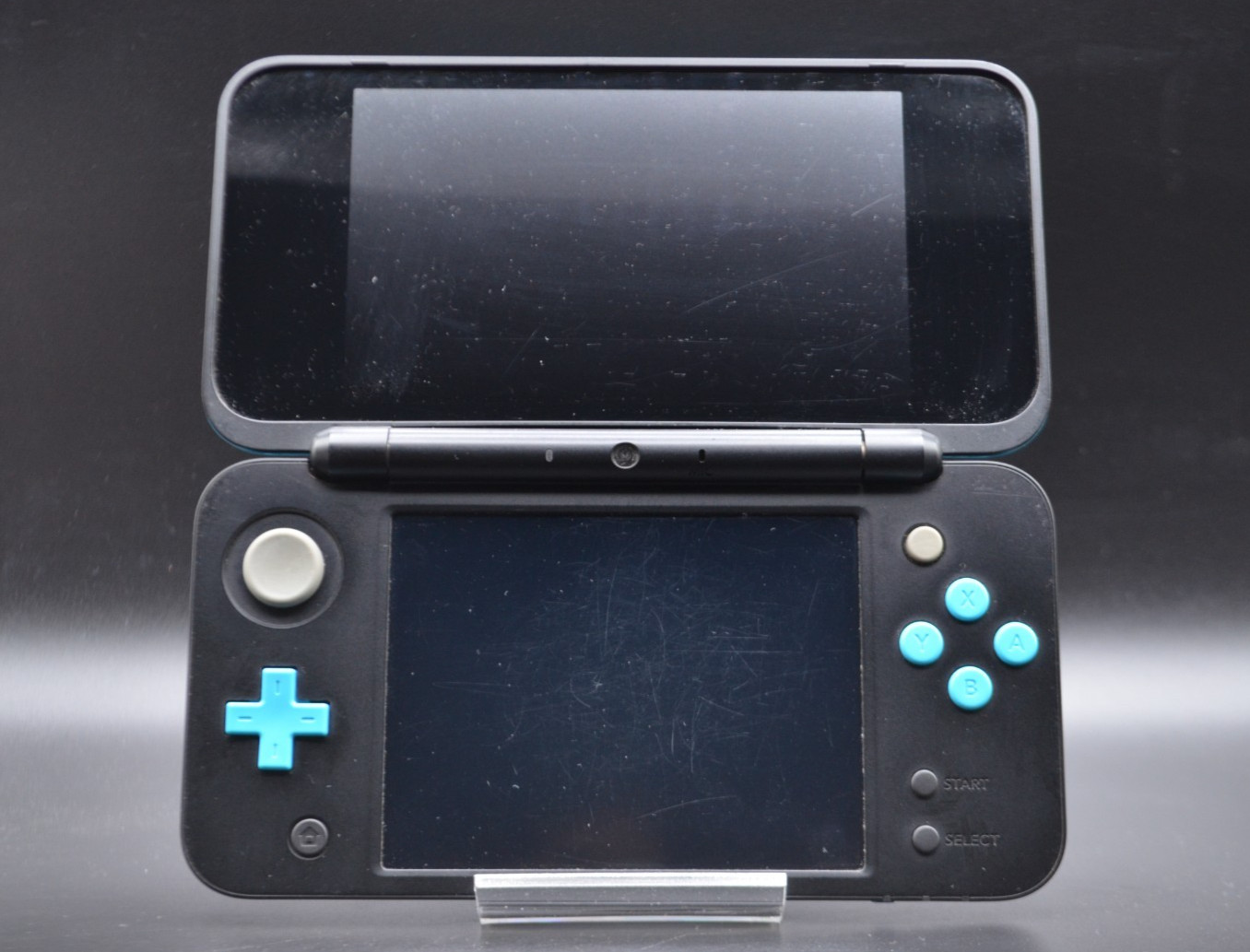 [NEAR MINT] New Nintendo 2DS XL LL Black Turquoise Console Japanese game 004