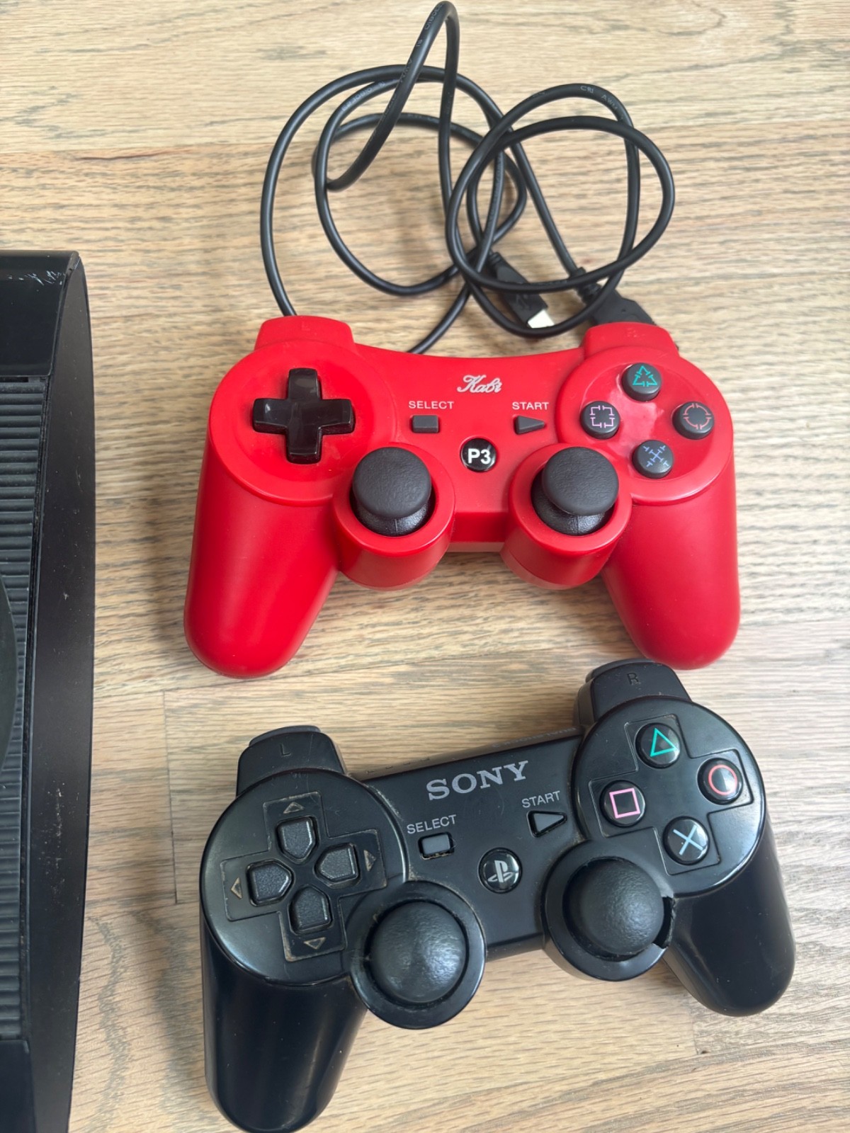 Sony PlayStation 3 super slim used with controllers 250GB Console – Black
