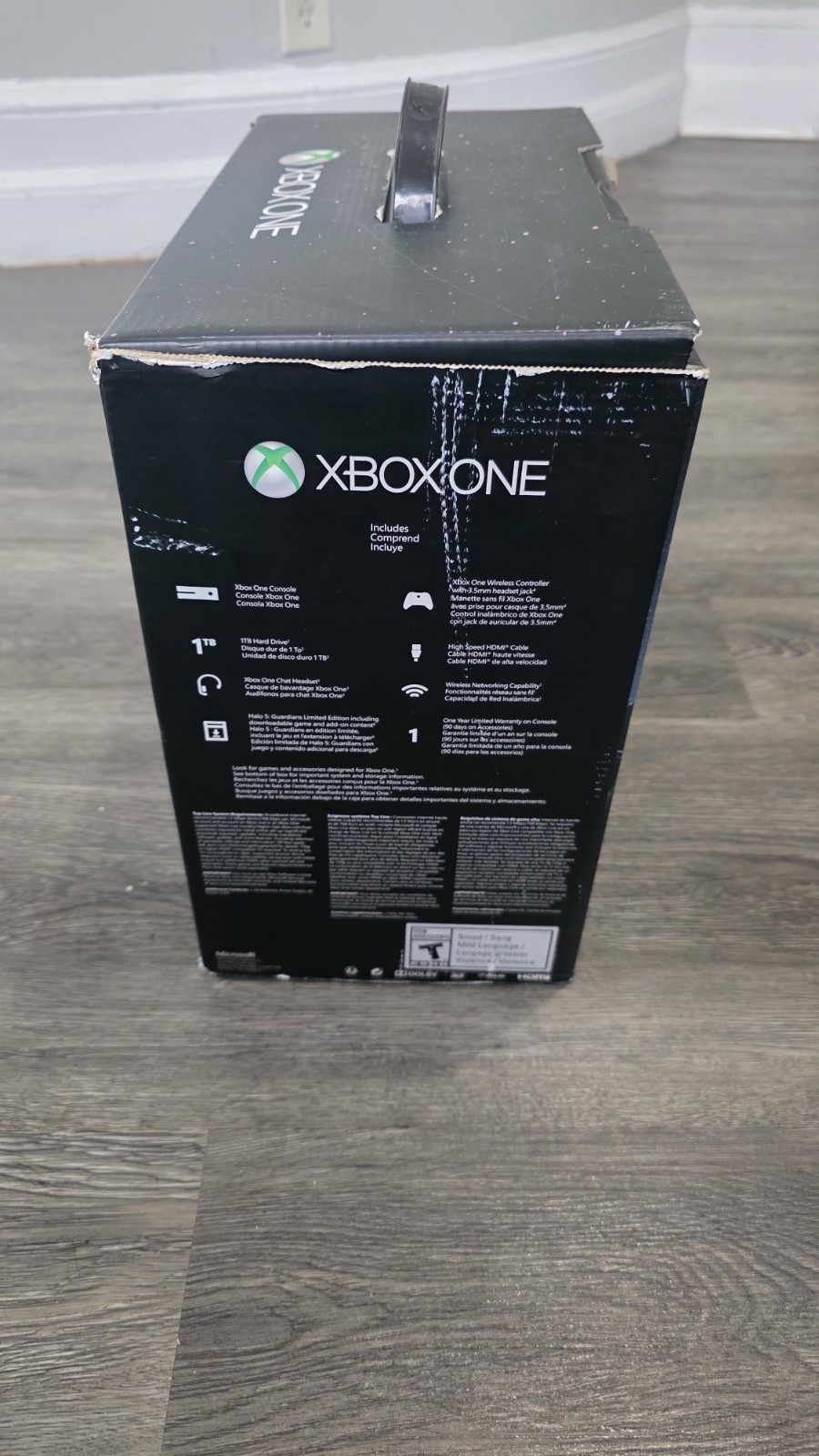 Xbox One Limited Edition Halo 5 Edition 1TB Console /w Original Box