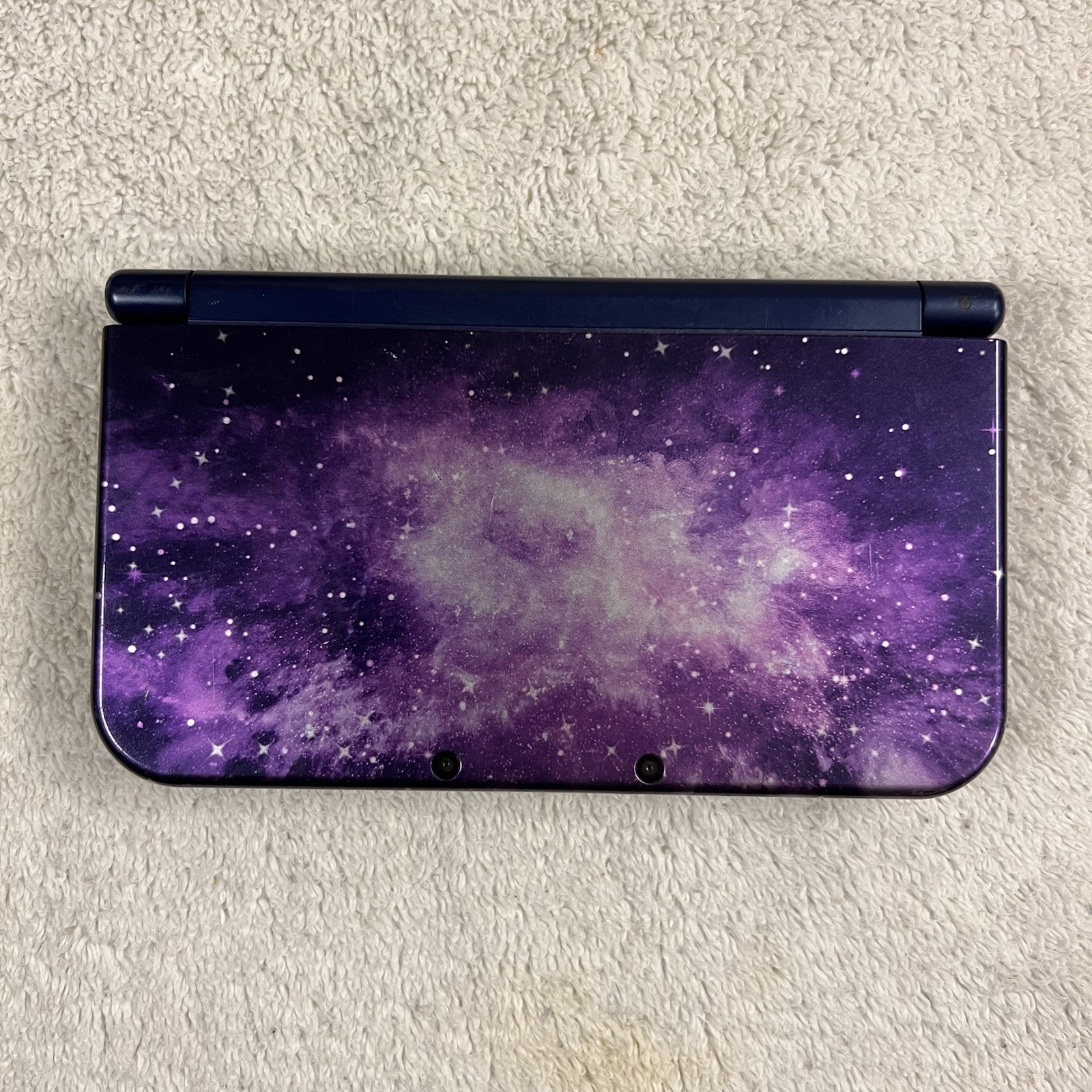 Galaxy “New” Nintendo 3DS XL Limited Edition Handheld System With Stylus Charger