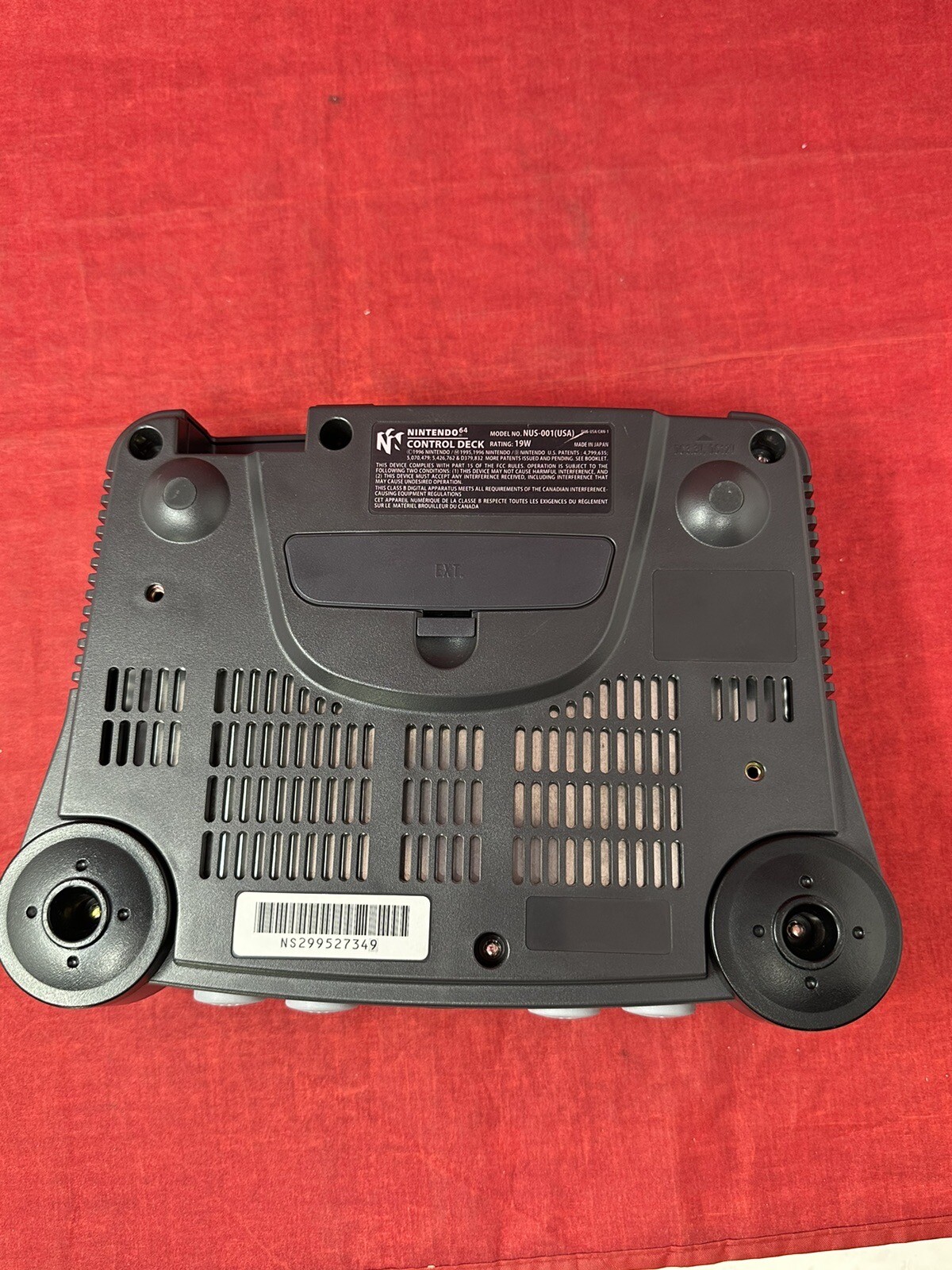 HDMI CONVERTED NINTENDO 64 VIDEO GAME CONSOLE ATOMIC PURPLE COLOR IN BOX