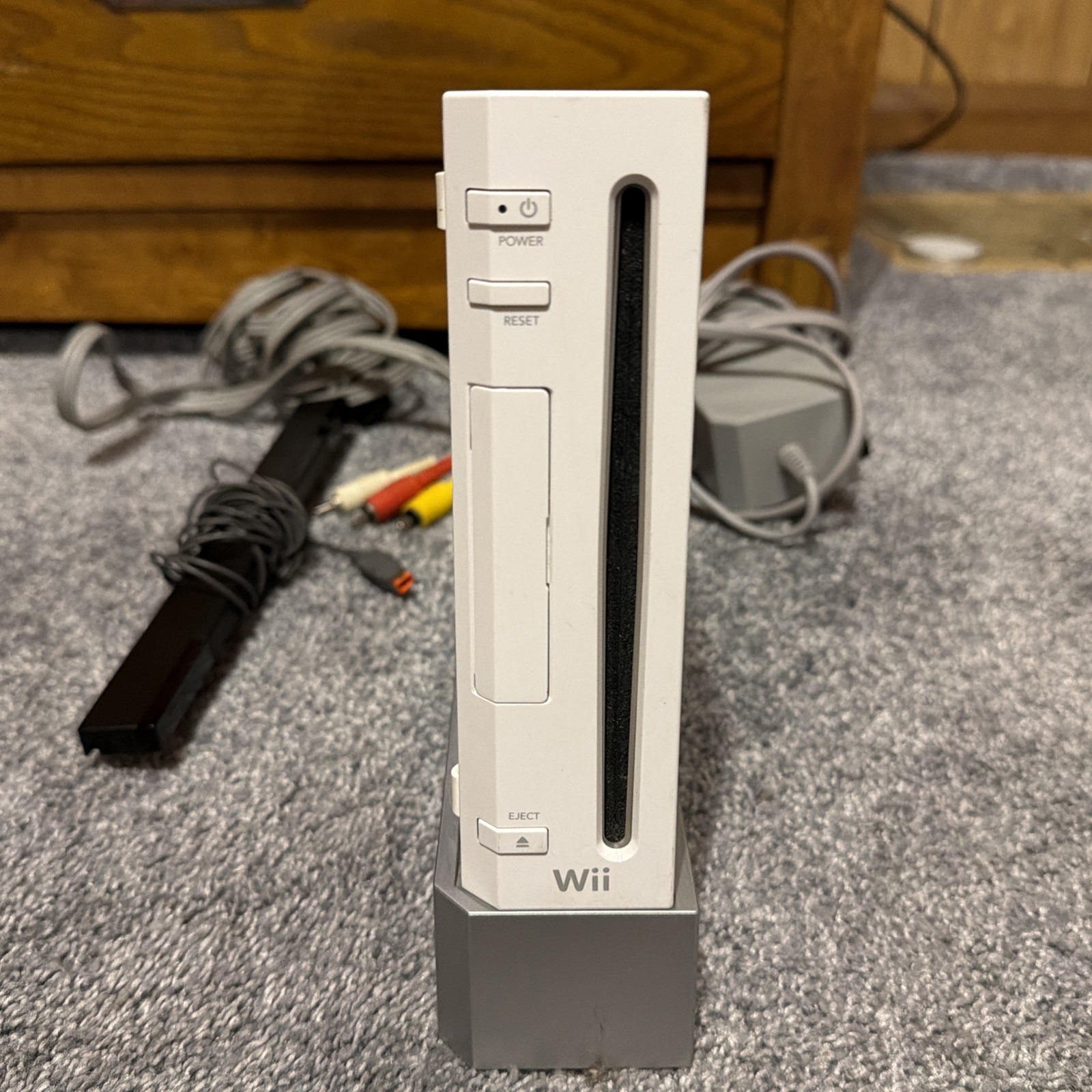 Nintendo Wii Replacement Gamecube Compatible RVL-001 Tested Works Console