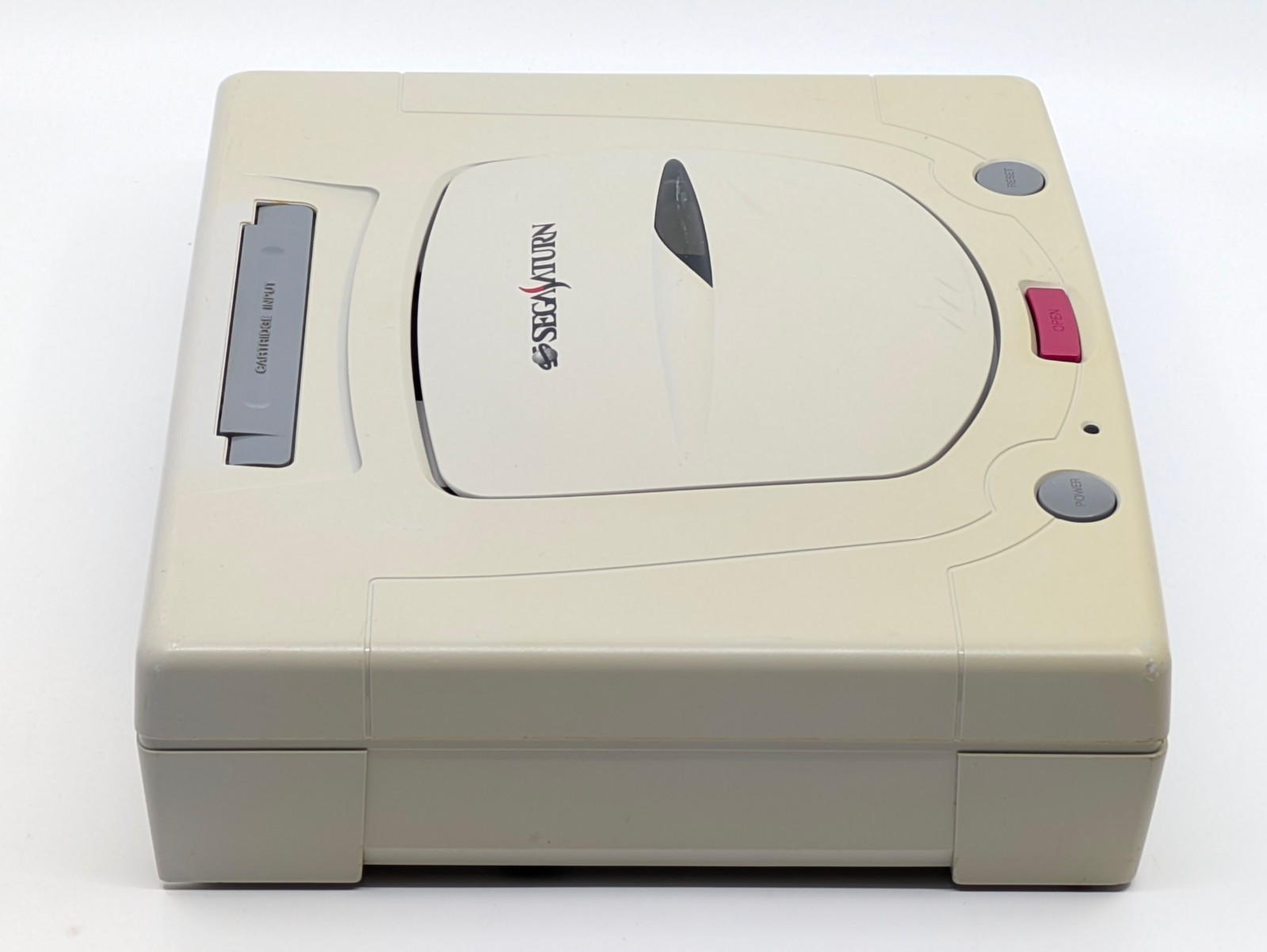 Sega Saturn White HST-3220 NTSC-J Tested w Controller + Touge King the Spirits 2