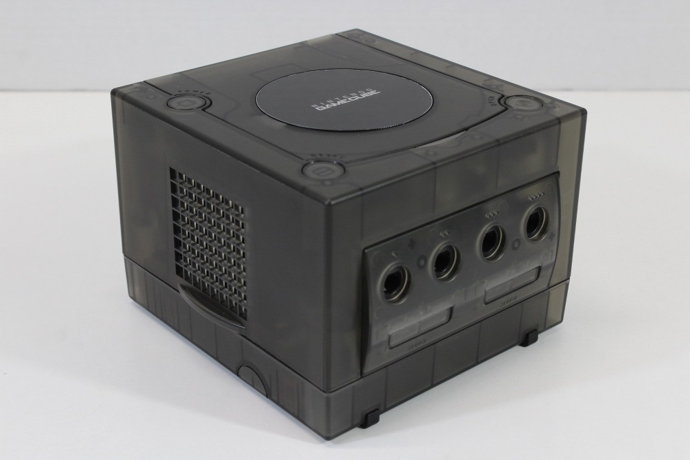 Nintendo Gamecube Console Clear Transparent Black NTSC-U/C DOL-001 GC RGB LED