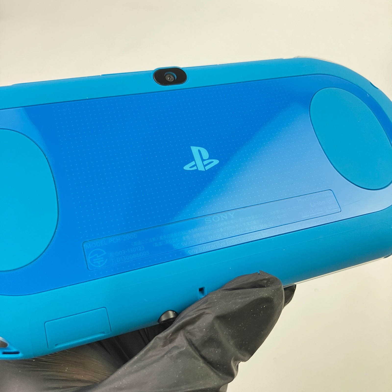 Excellent+ PS Vita PCH-2000 Aqua Blue Console Only PlayStation Region Free 3