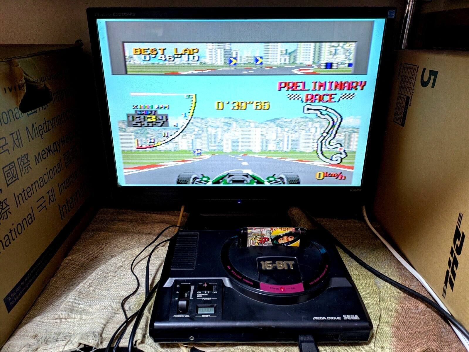 SEGA Mega Drive Console 16BIT Magical☆Taruto-kun Donald Duck Japan