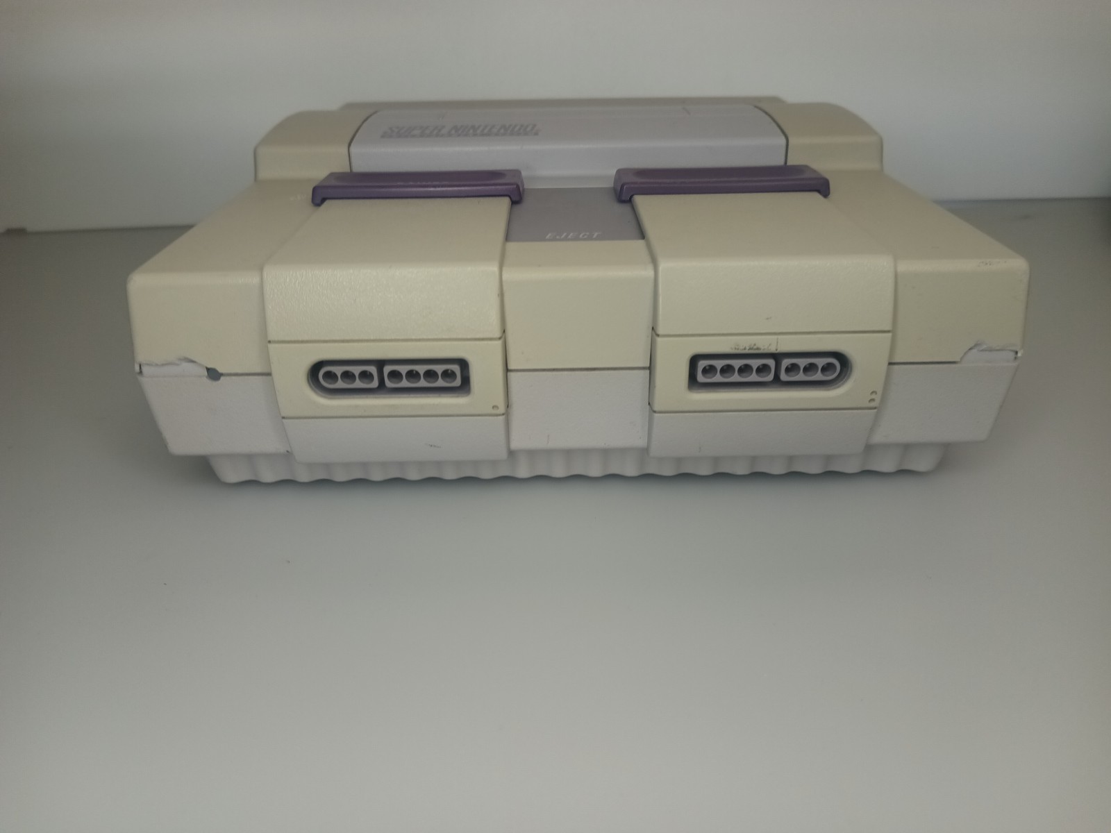 Super Nintendo SNES Console Bundle w/ Super Mario World Tested Working