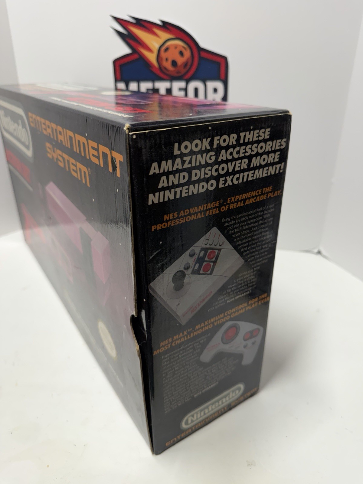 NES Nintendo Action Set Complete In Box Good Conditions With The Punisher Bundle