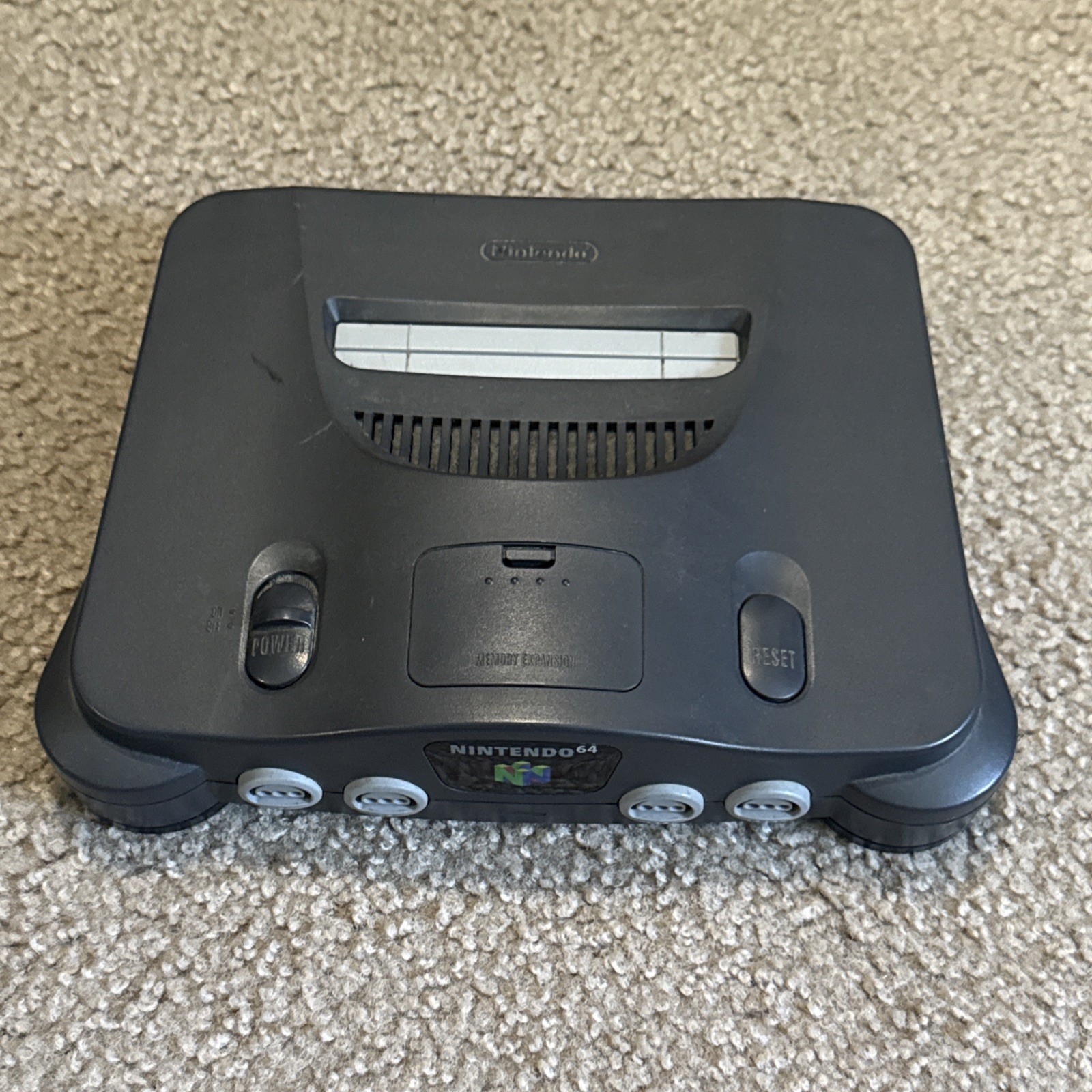 Nintendo 64 Console Only OEM N64 System Tested Working with OEM Jumper Pak USA
